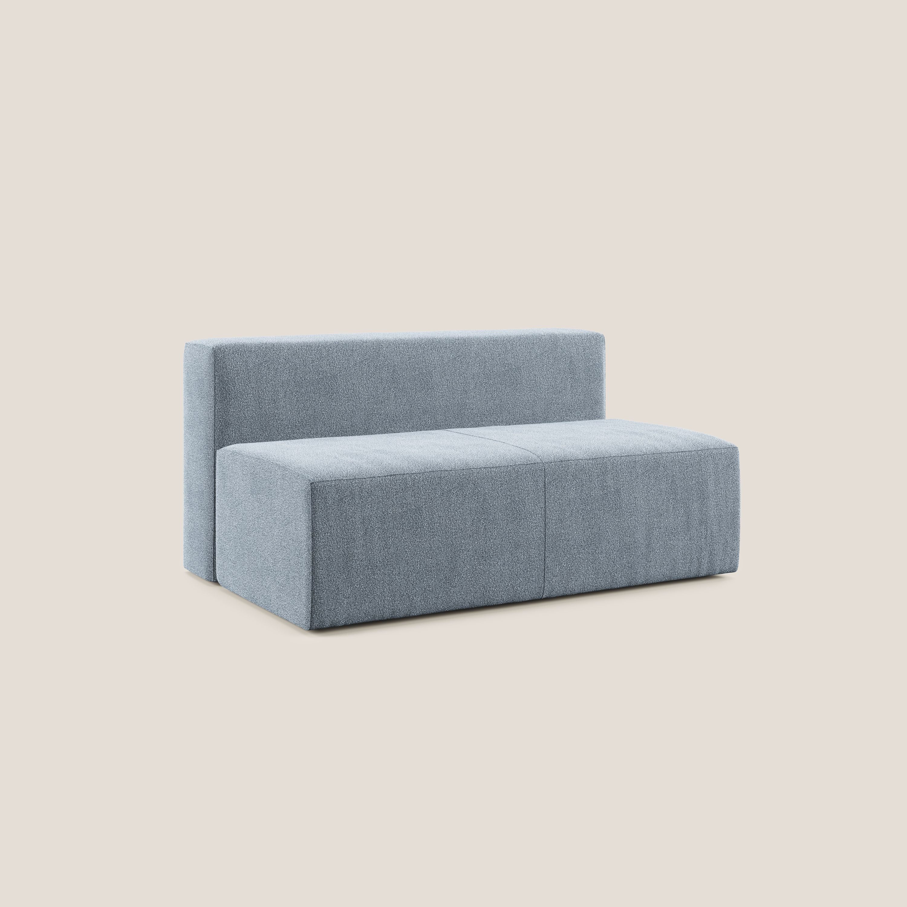 Nettuno module central maxi en bouclette douce T07 bleu gris - Image 7