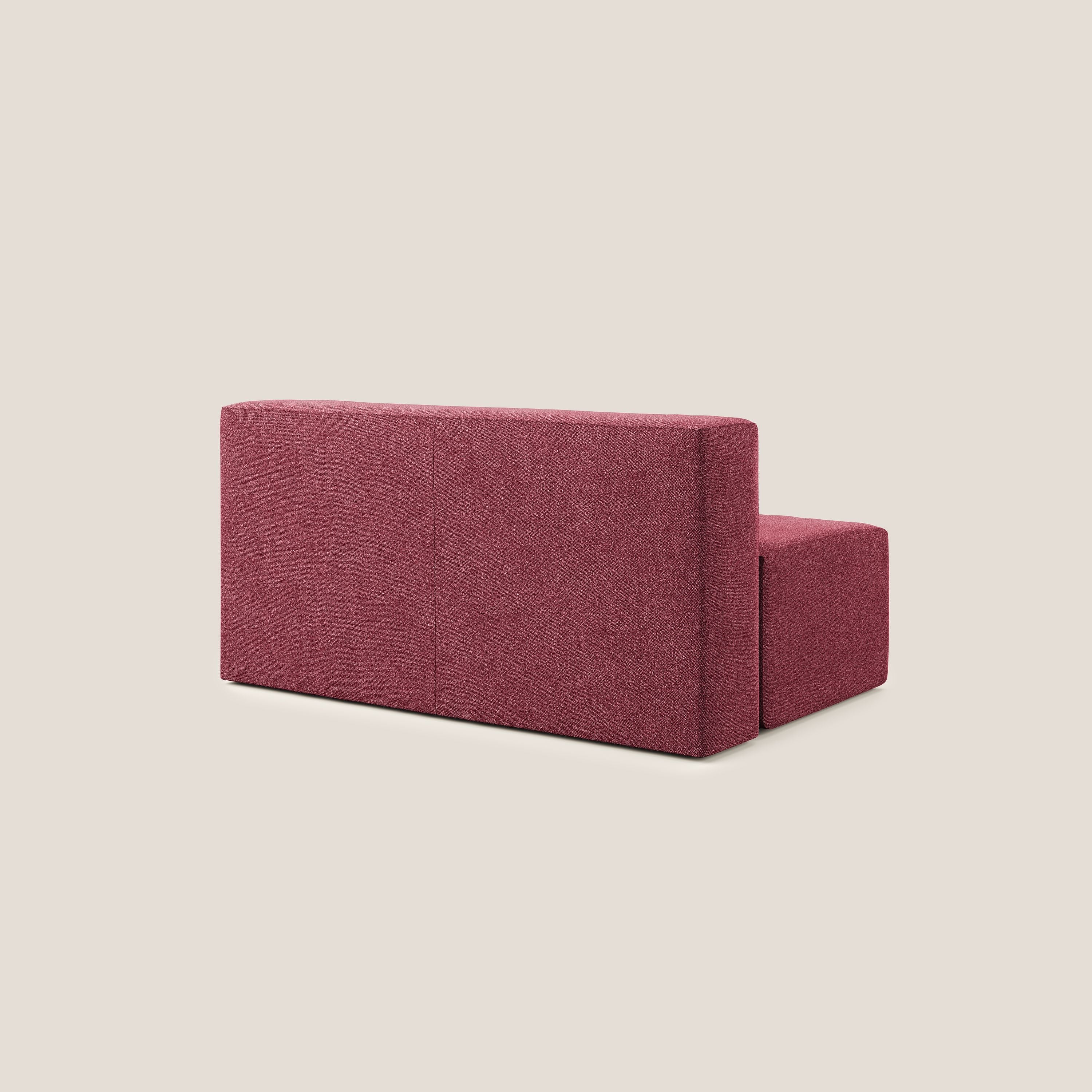 Nettuno module central maxi en bouclette douce T07 rouge - Image 3