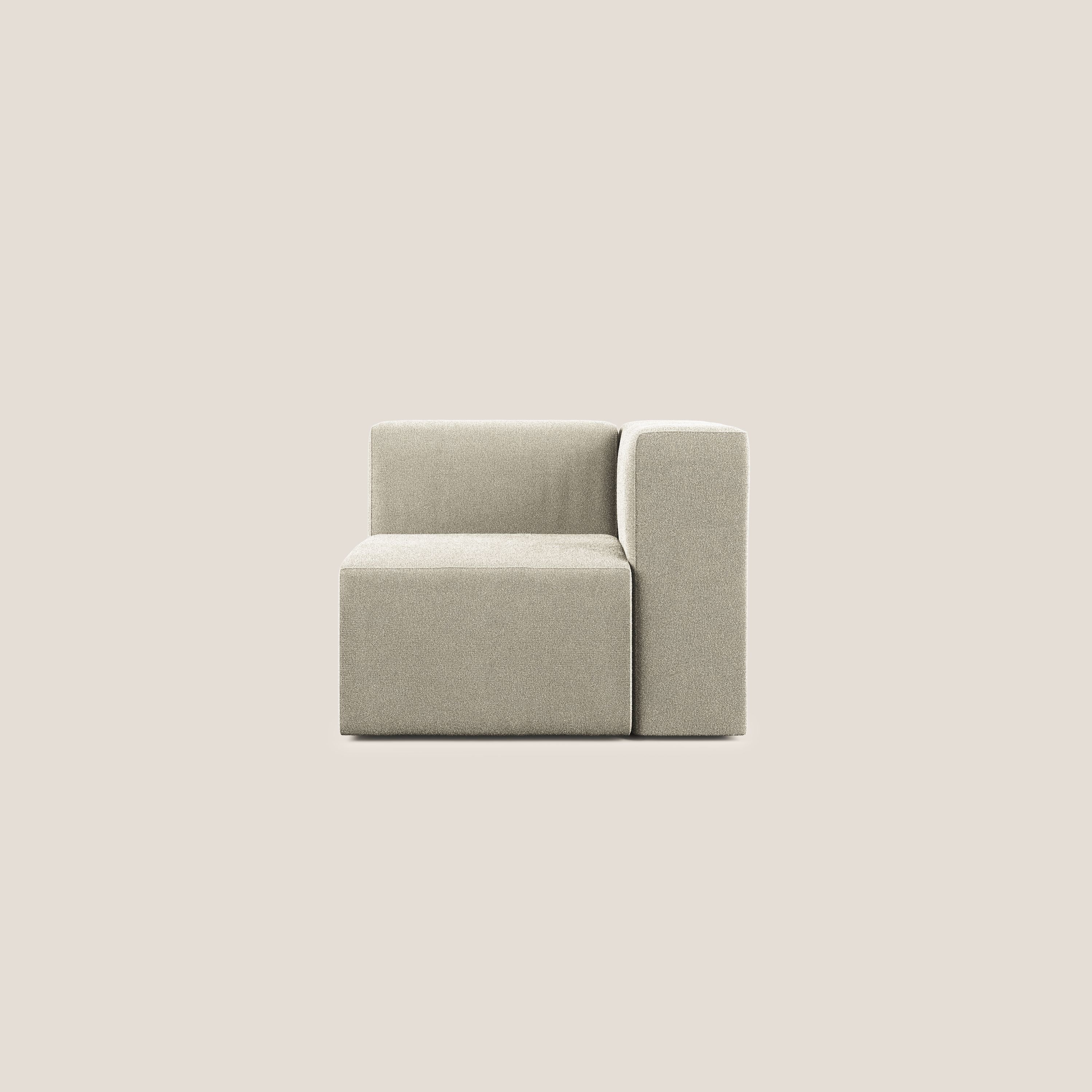 Nettuno module d'angle/latéral en bouclette douce T07 beige
