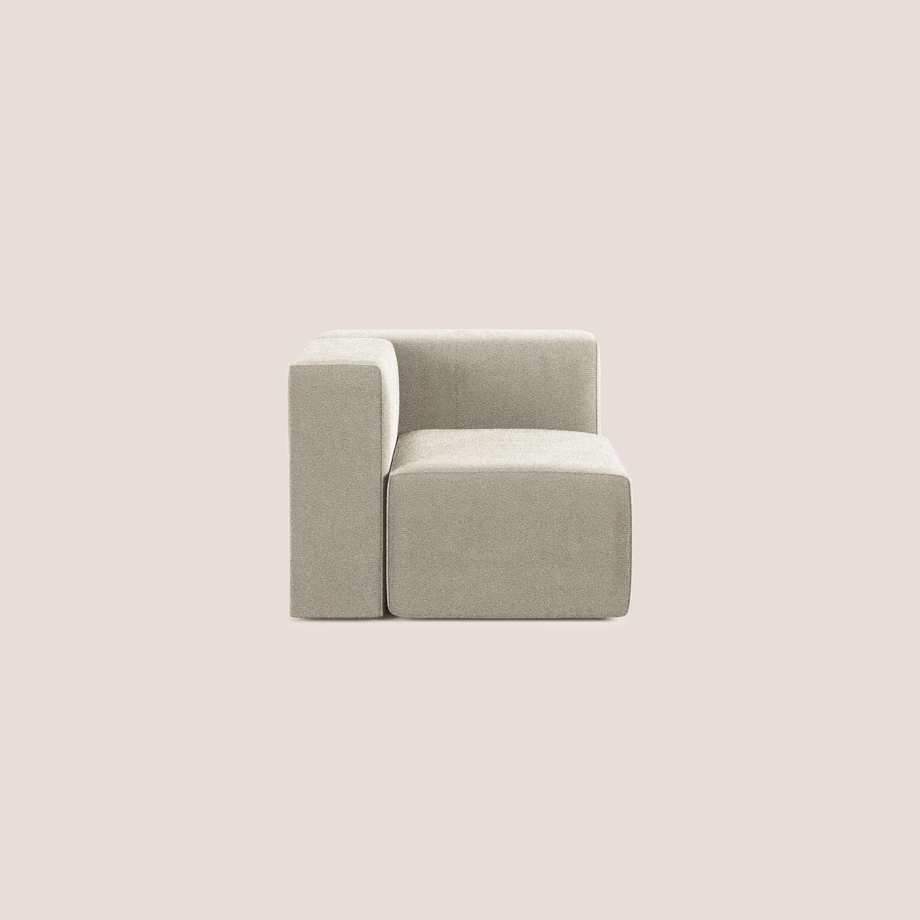 Nettuno module d'angle/latéral en bouclette douce T07 beige - Image 2