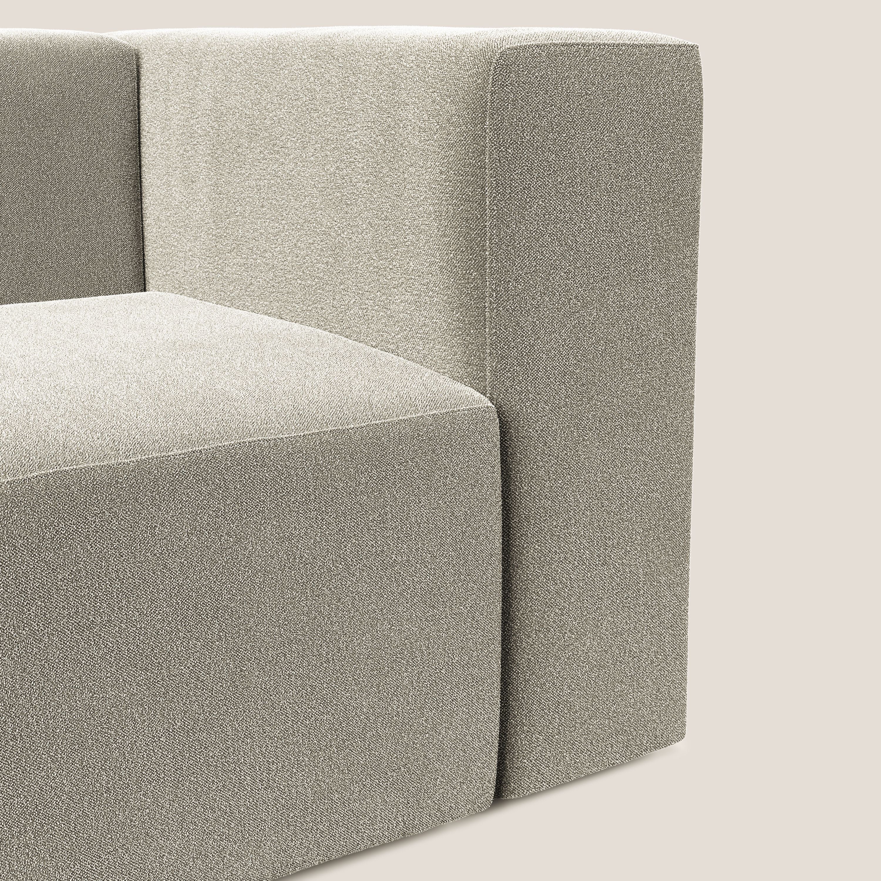 Nettuno module d'angle/latéral en bouclette douce T07 beige - Image 4