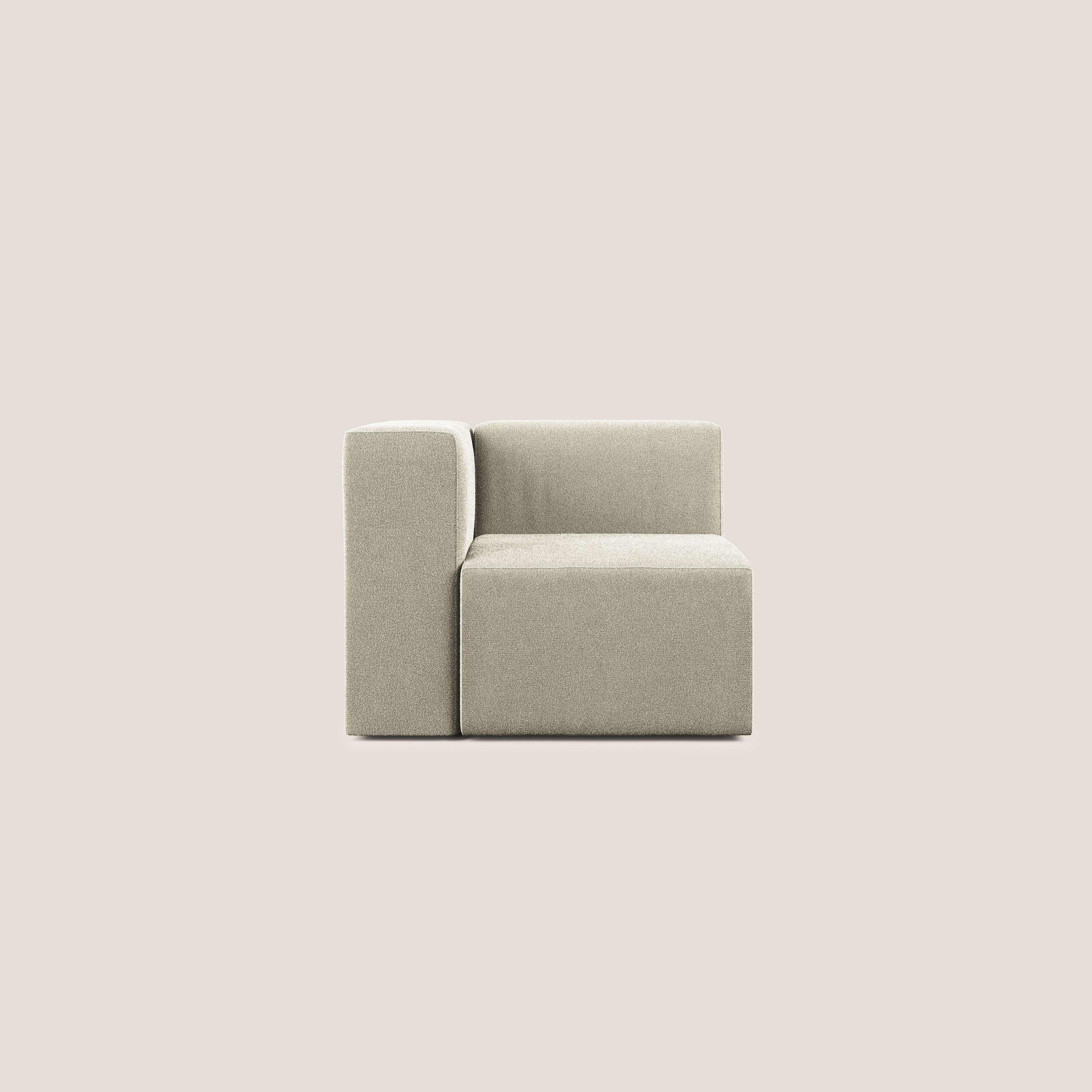 Nettuno module d'angle/latéral en bouclette douce T07 beige - Image 6