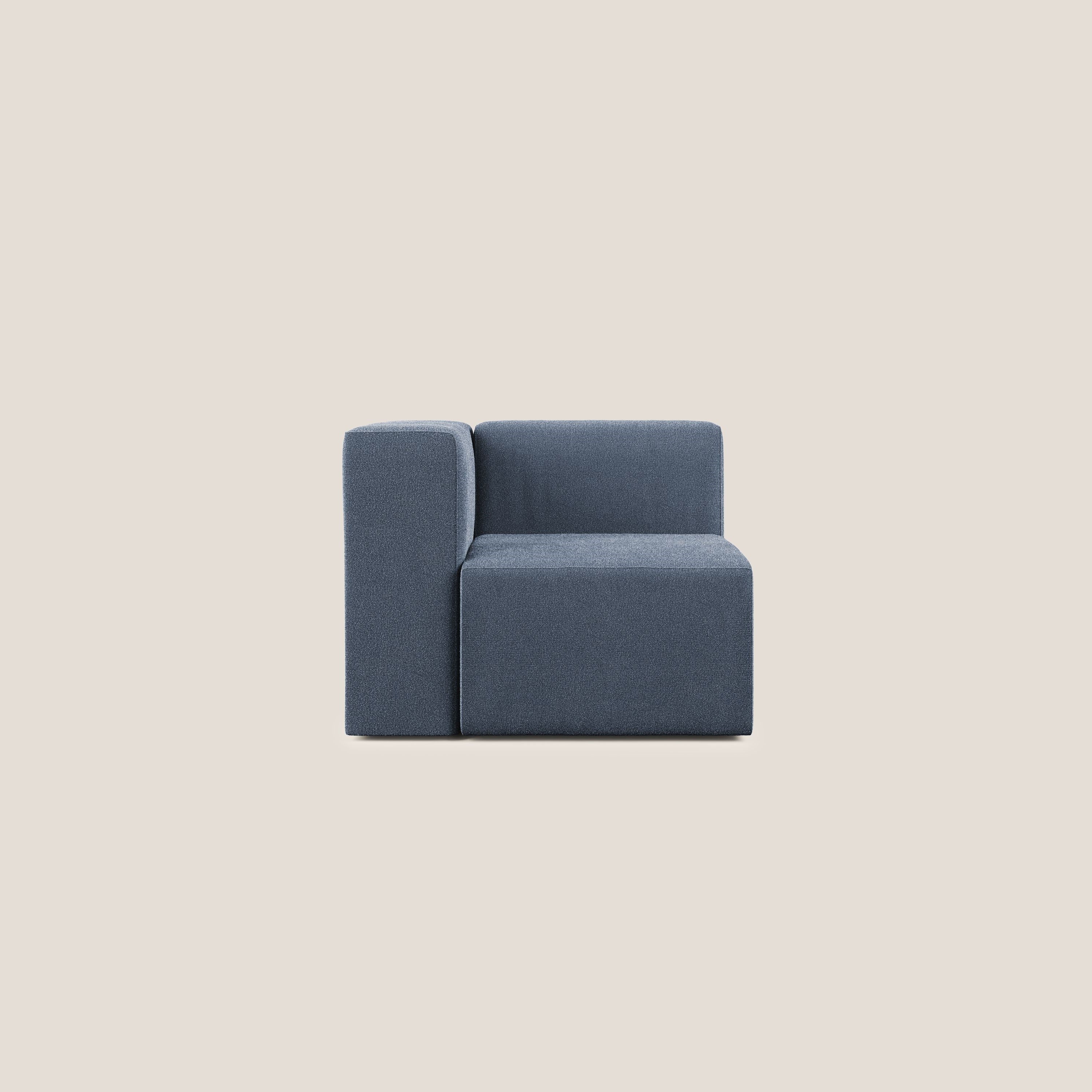 Nettuno module d'angle/latéral en bouclette douce T07 bleu - Image 6