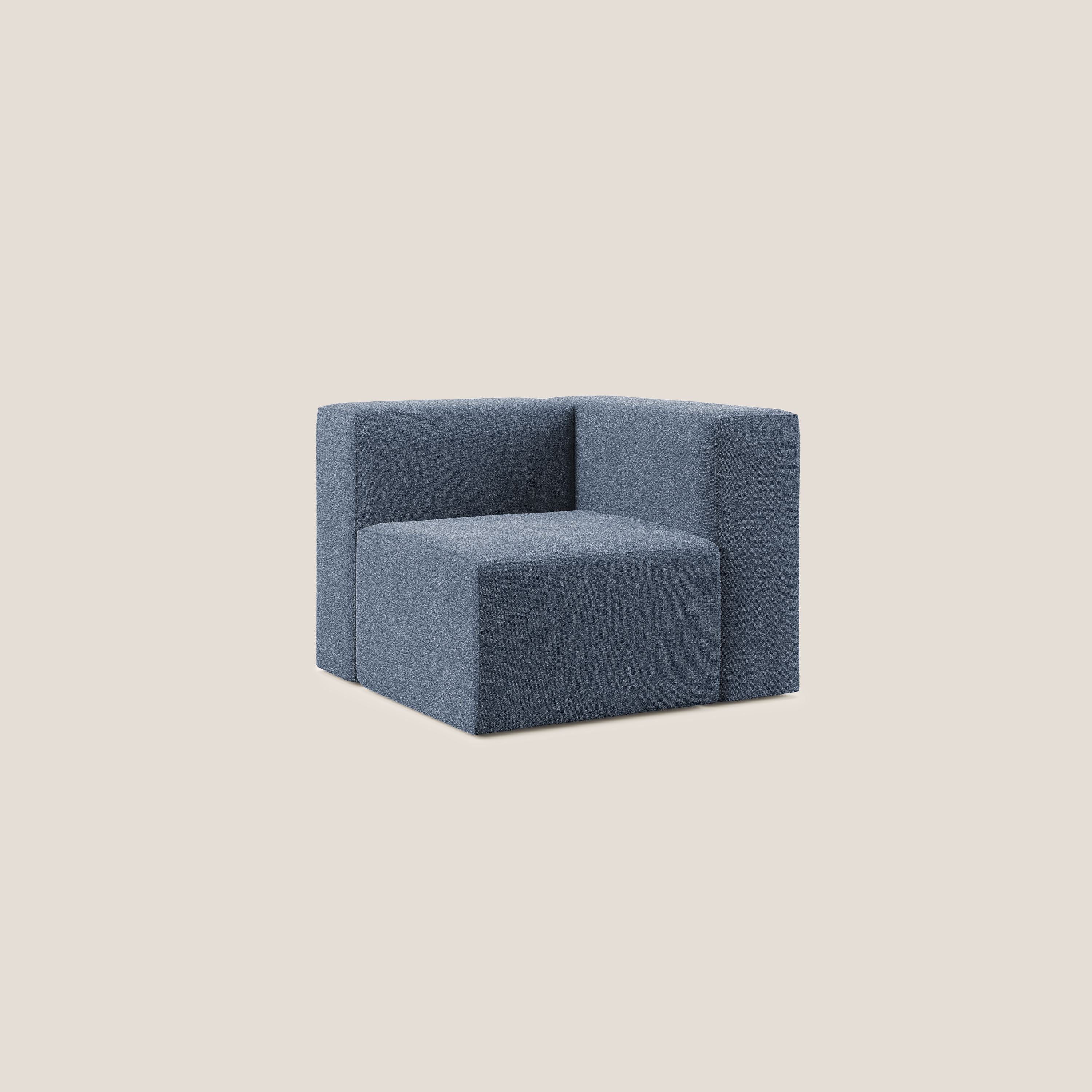 Nettuno module d'angle/latéral en bouclette douce T07 bleu - Image 9