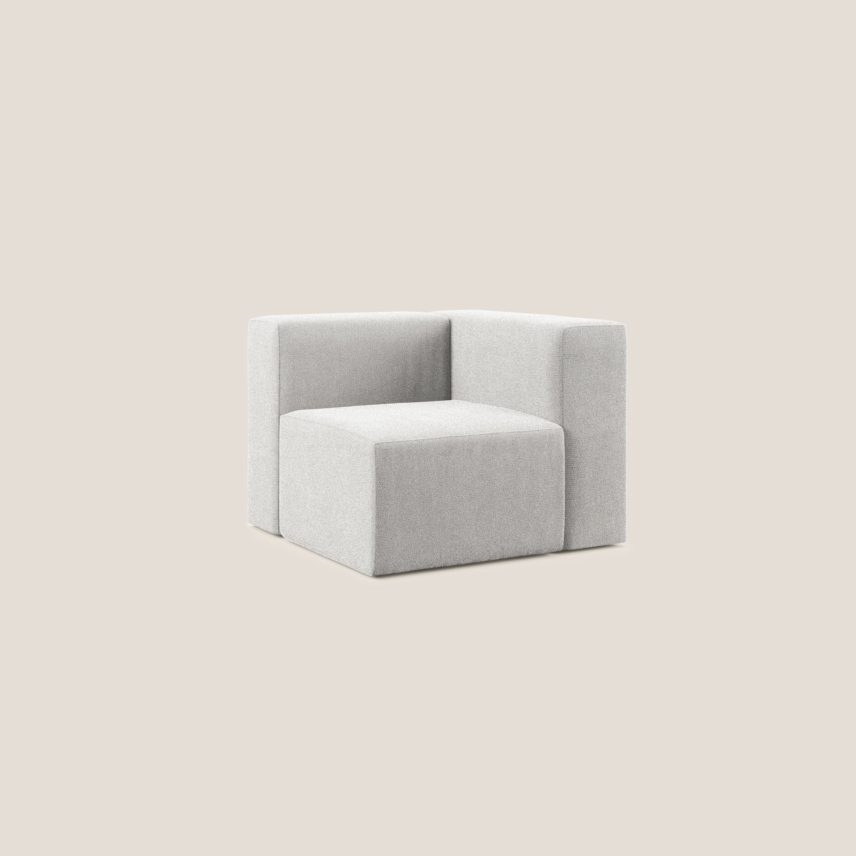 Nettuno module d'angle/latéral en bouclette douce T07 gris - Image 9