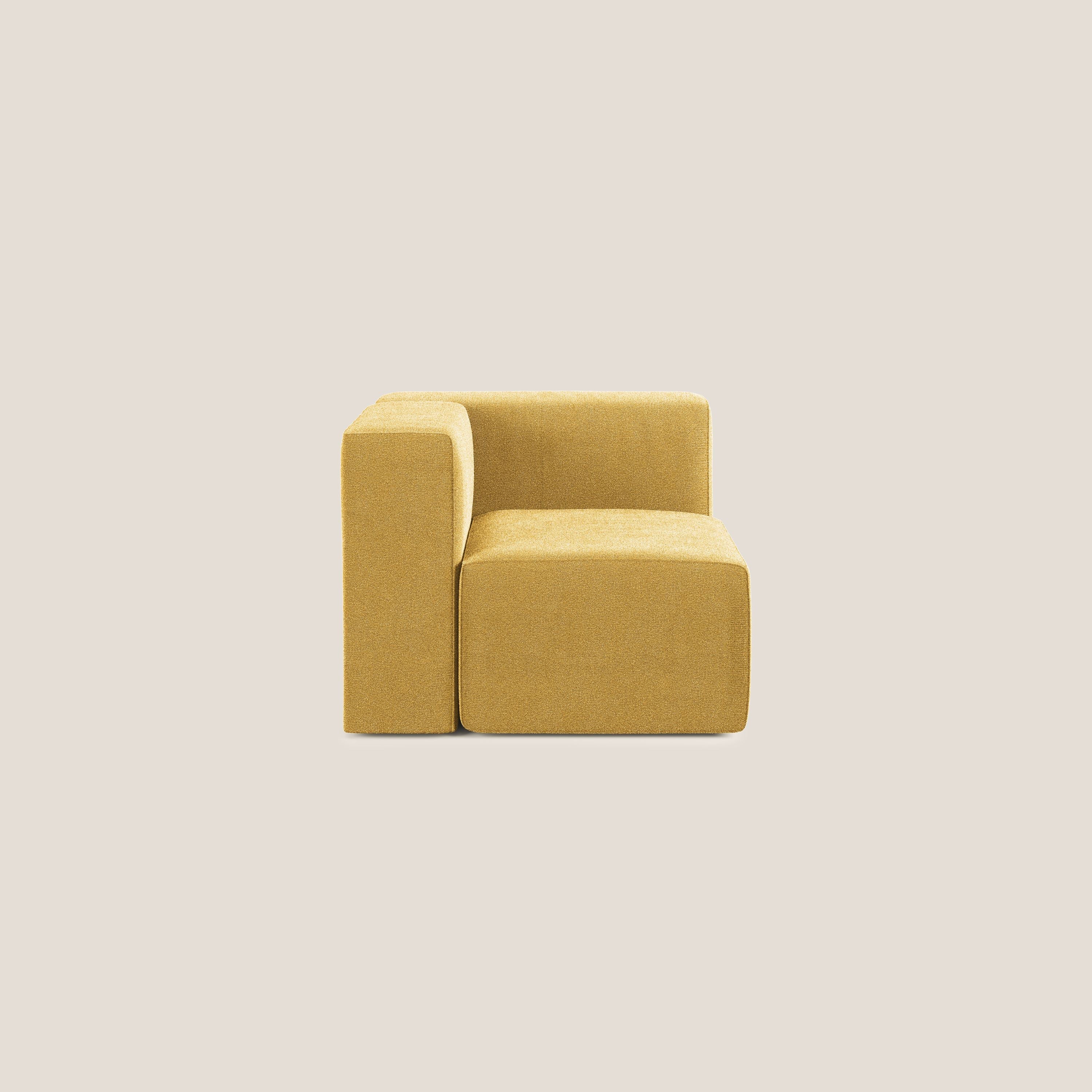 Nettuno module d'angle/latéral en bouclette douce T07 jaune - Image 2