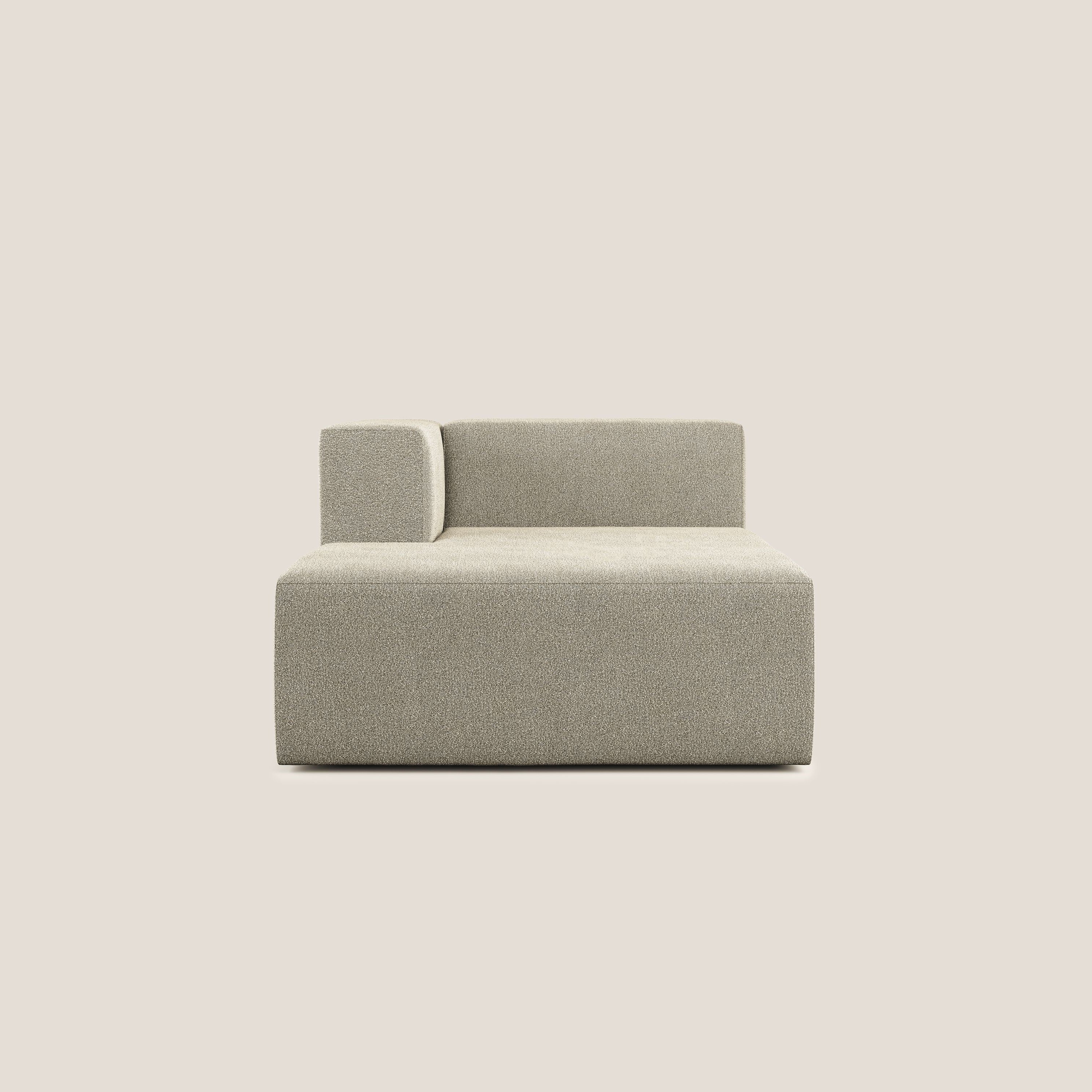 Nettuno module meridiénne en bouclette douce T07 beige - Image 6