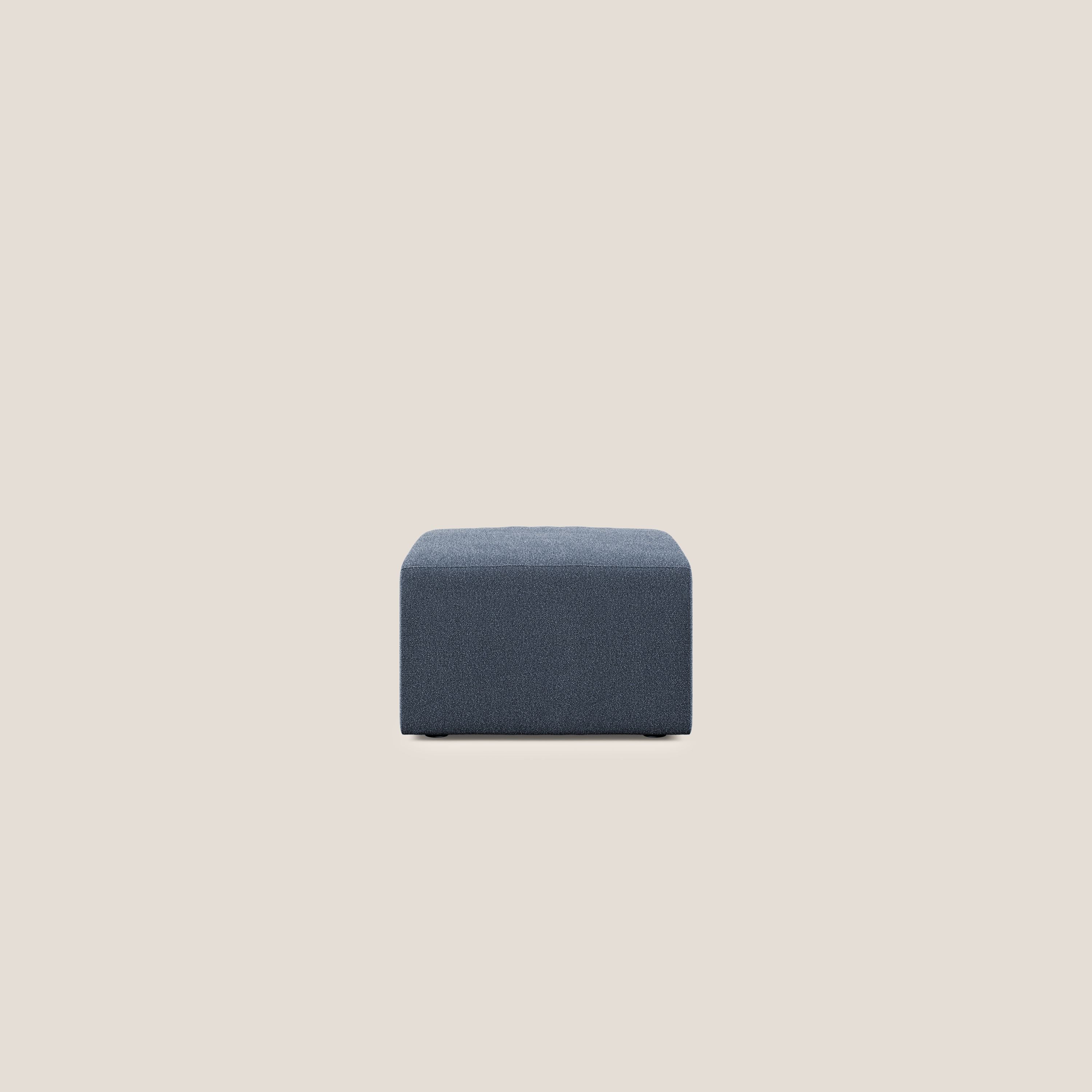 Nettuno pouf module en bouclette douce T07 bleu - Image 3