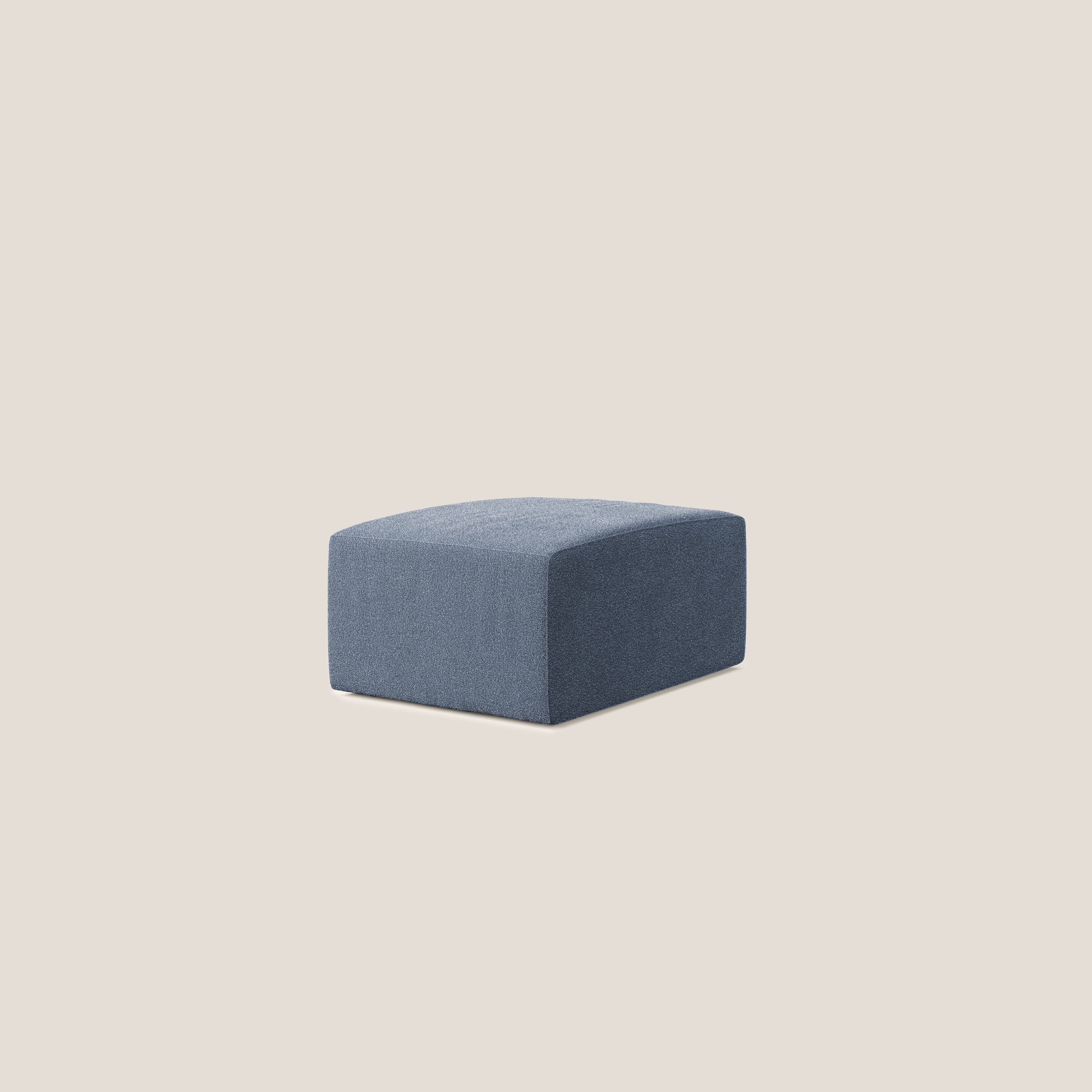 Nettuno pouf module en bouclette douce T07 bleu - Image 4