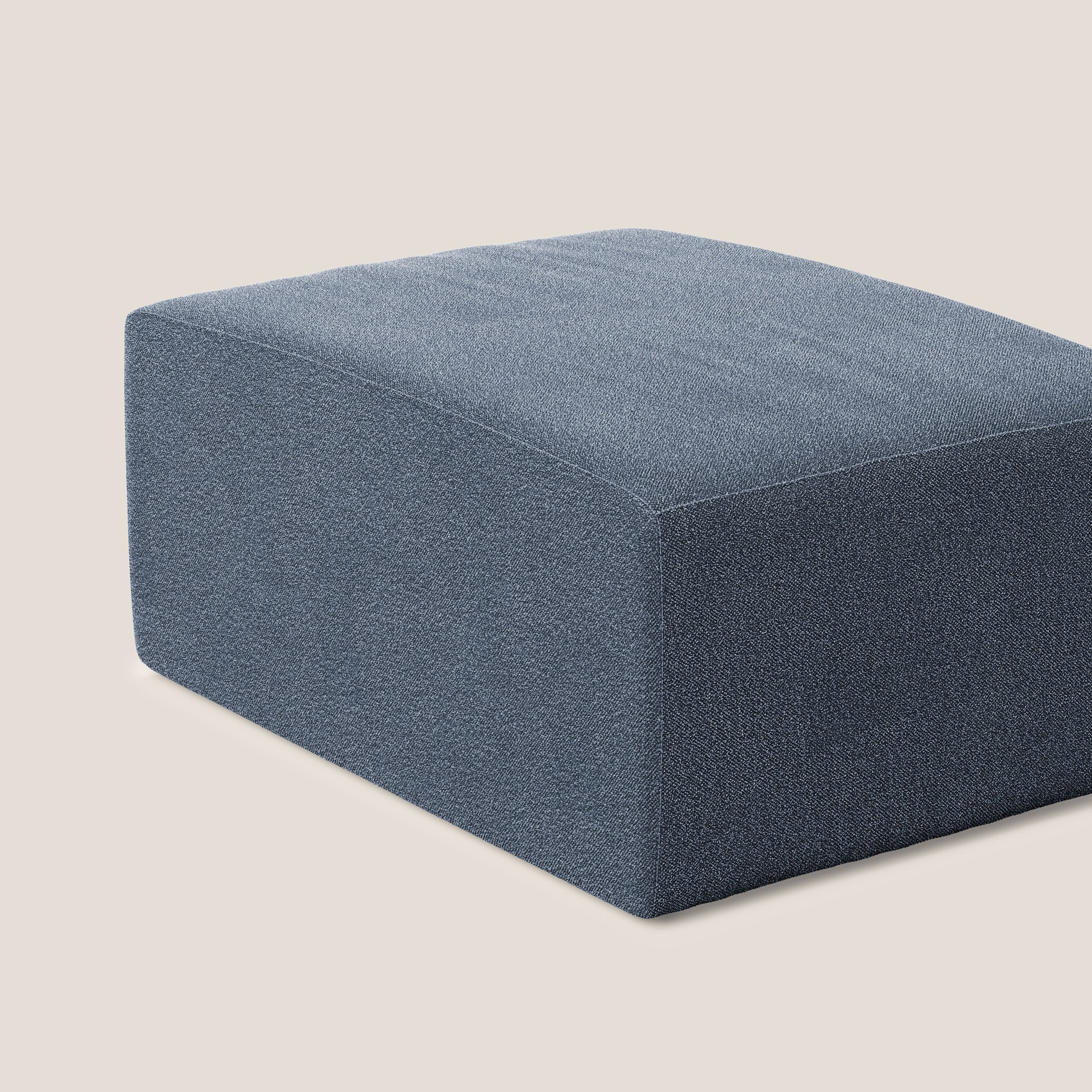 Nettuno pouf module en bouclette douce T07 bleu - Image 5
