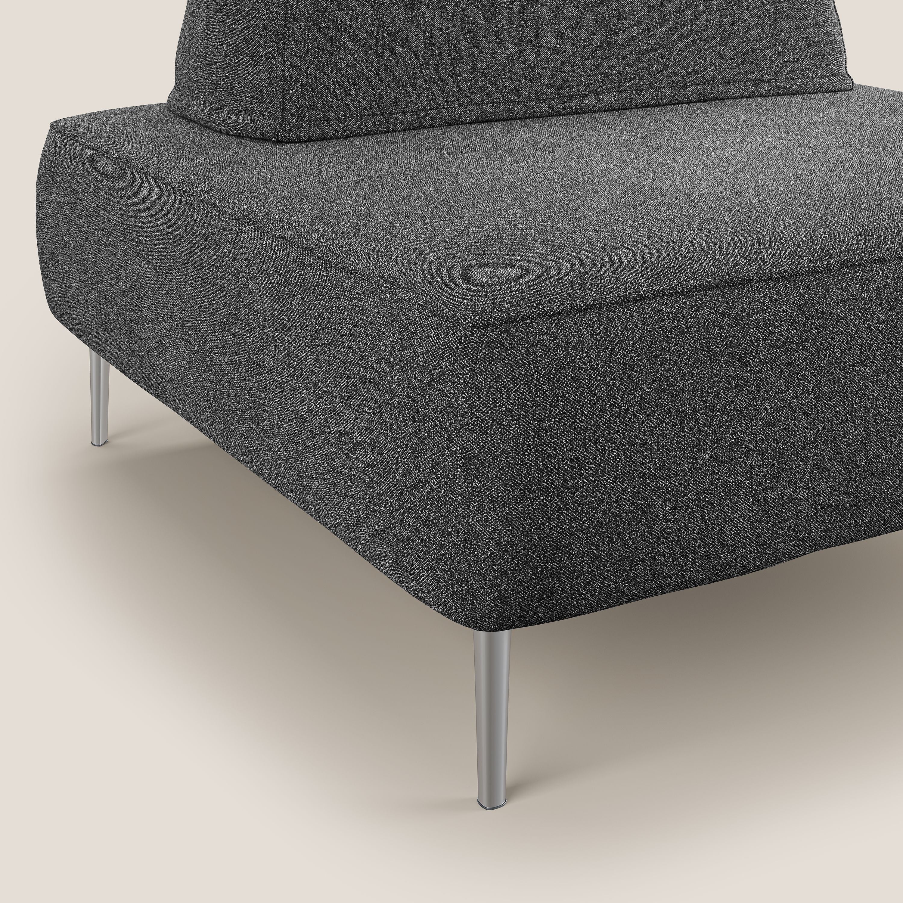 Newton fauteuil modulable avec dossier amovibles T07 anthracite - Image 5