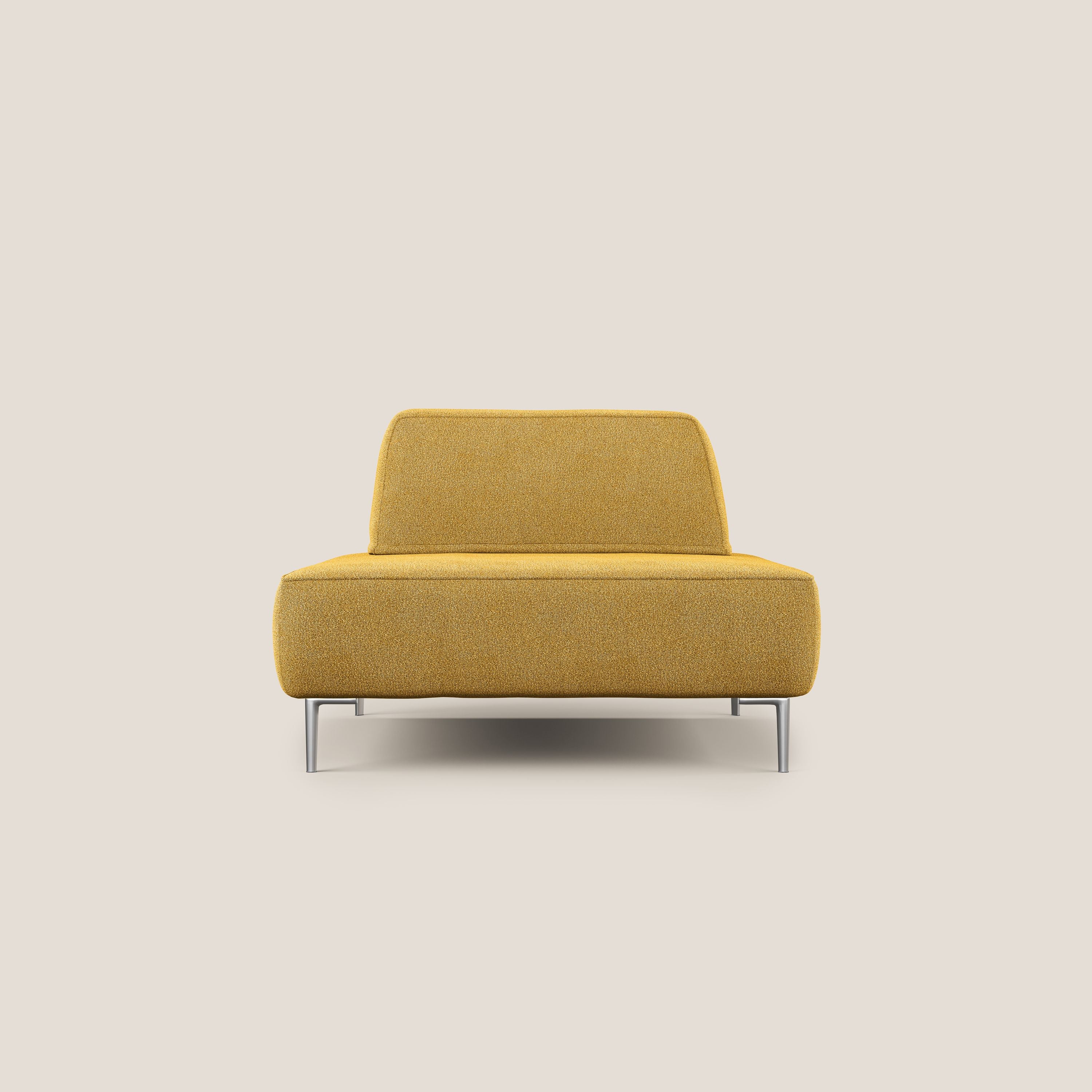 Newton fauteuil modulable avec dossier amovibles T07 jaune