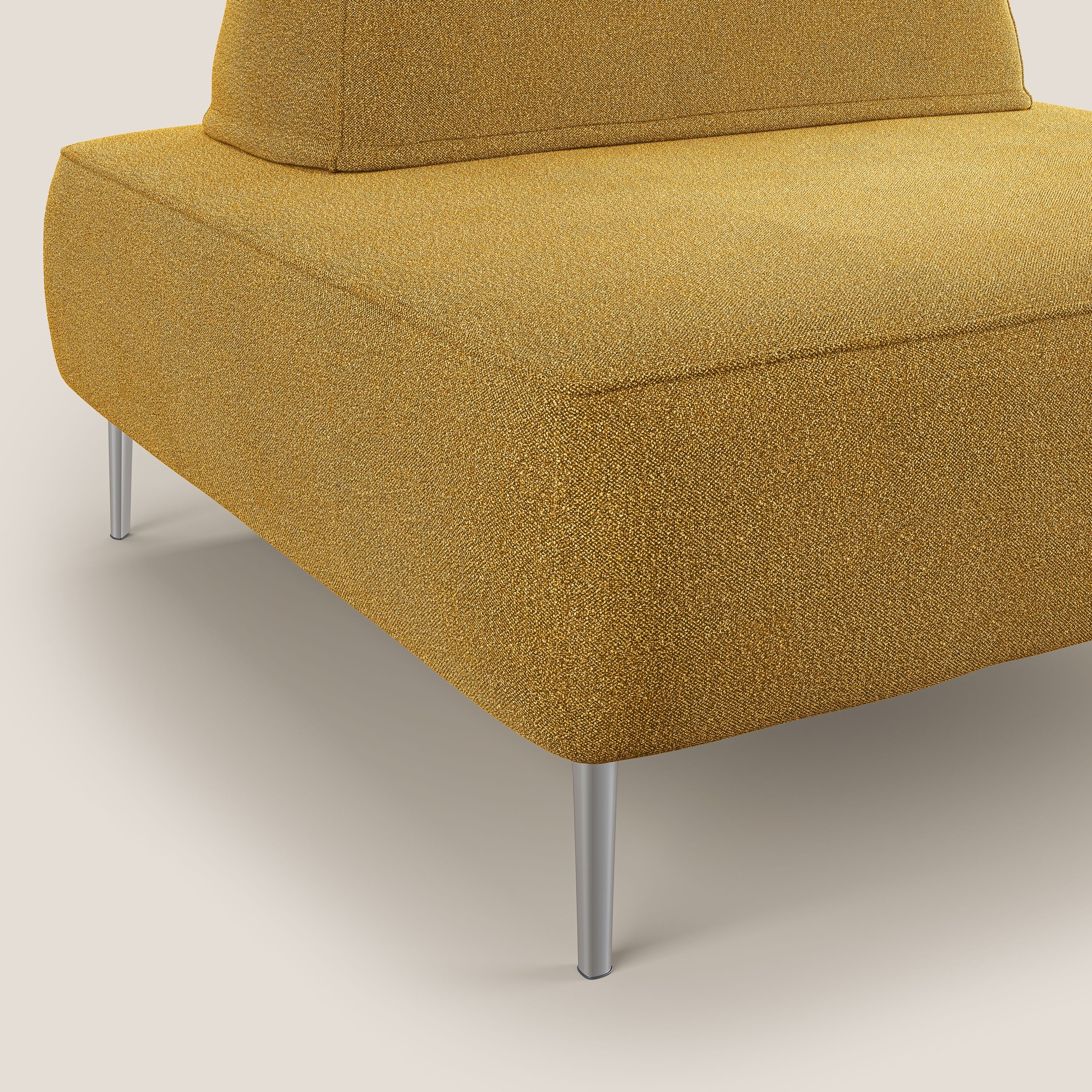 Newton fauteuil modulable avec dossier amovibles T07 jaune - Image 5