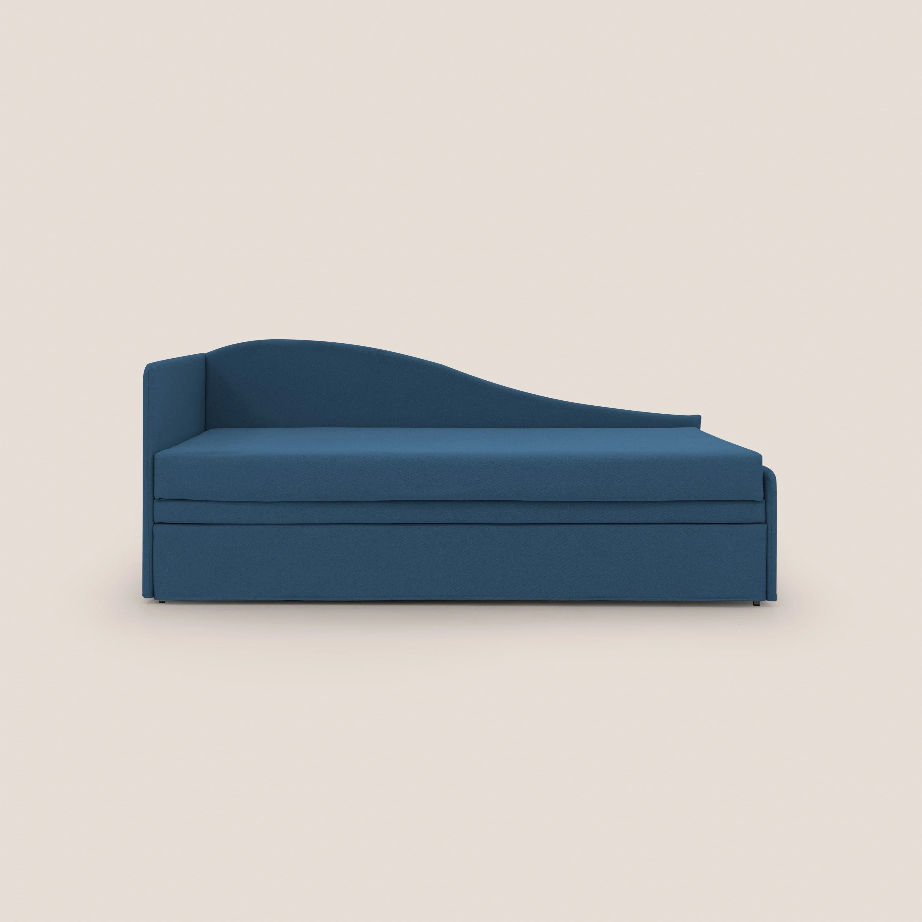 Nolo Canapé duplex avec lits jumeaux et tissu effet coton imperméable T13 bleu - Image 9