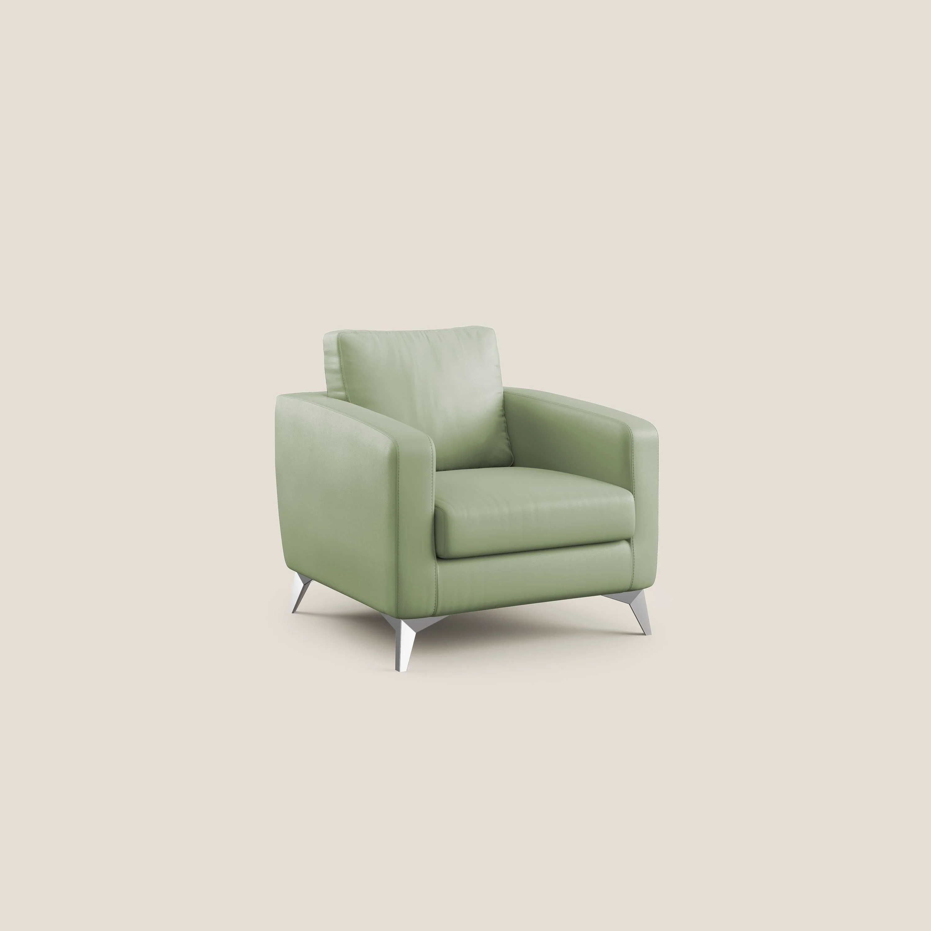 Orione fauteuil en simili cuir imperméable T04 vert - Image 2