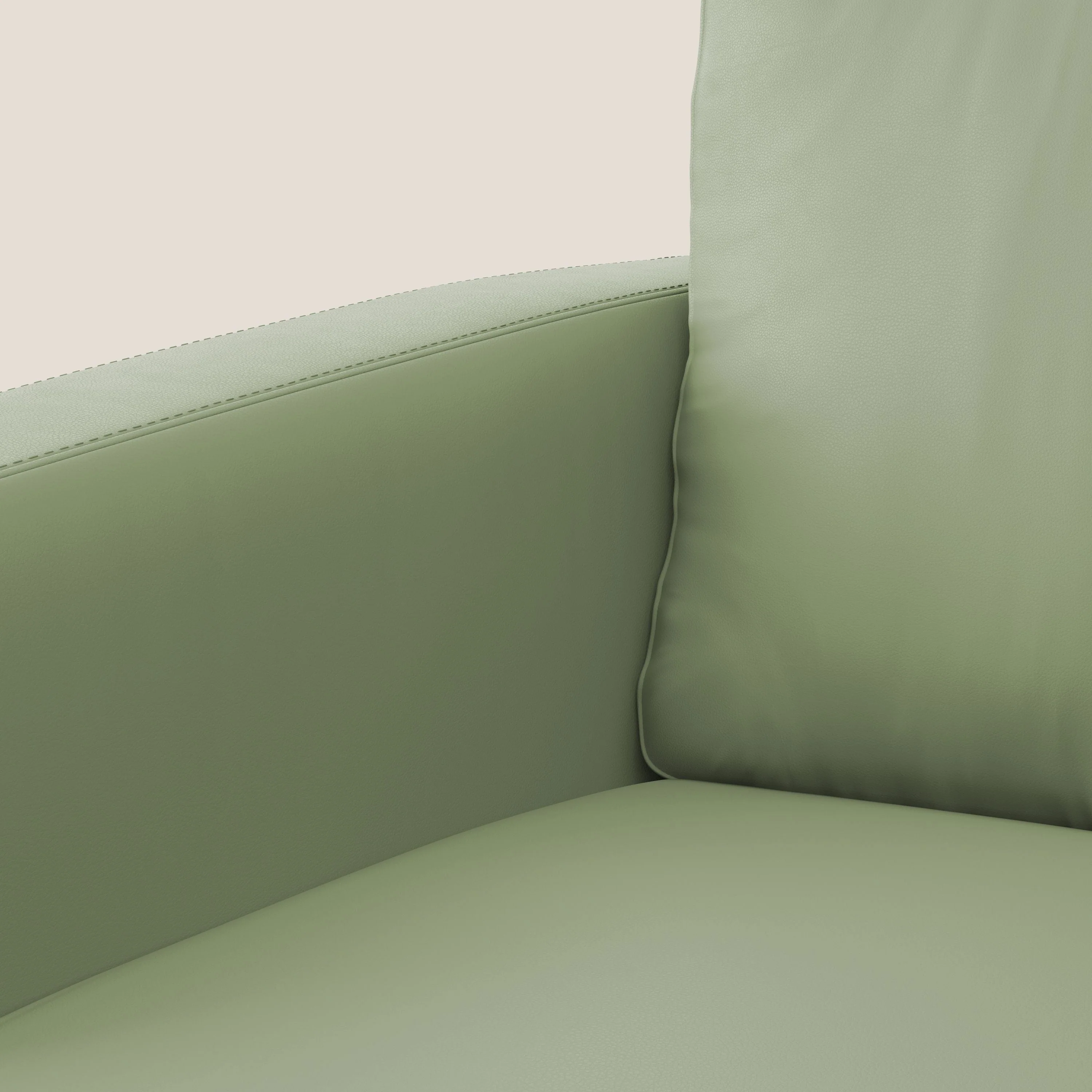 Orione fauteuil en simili cuir imperméable T04 vert - Image 7