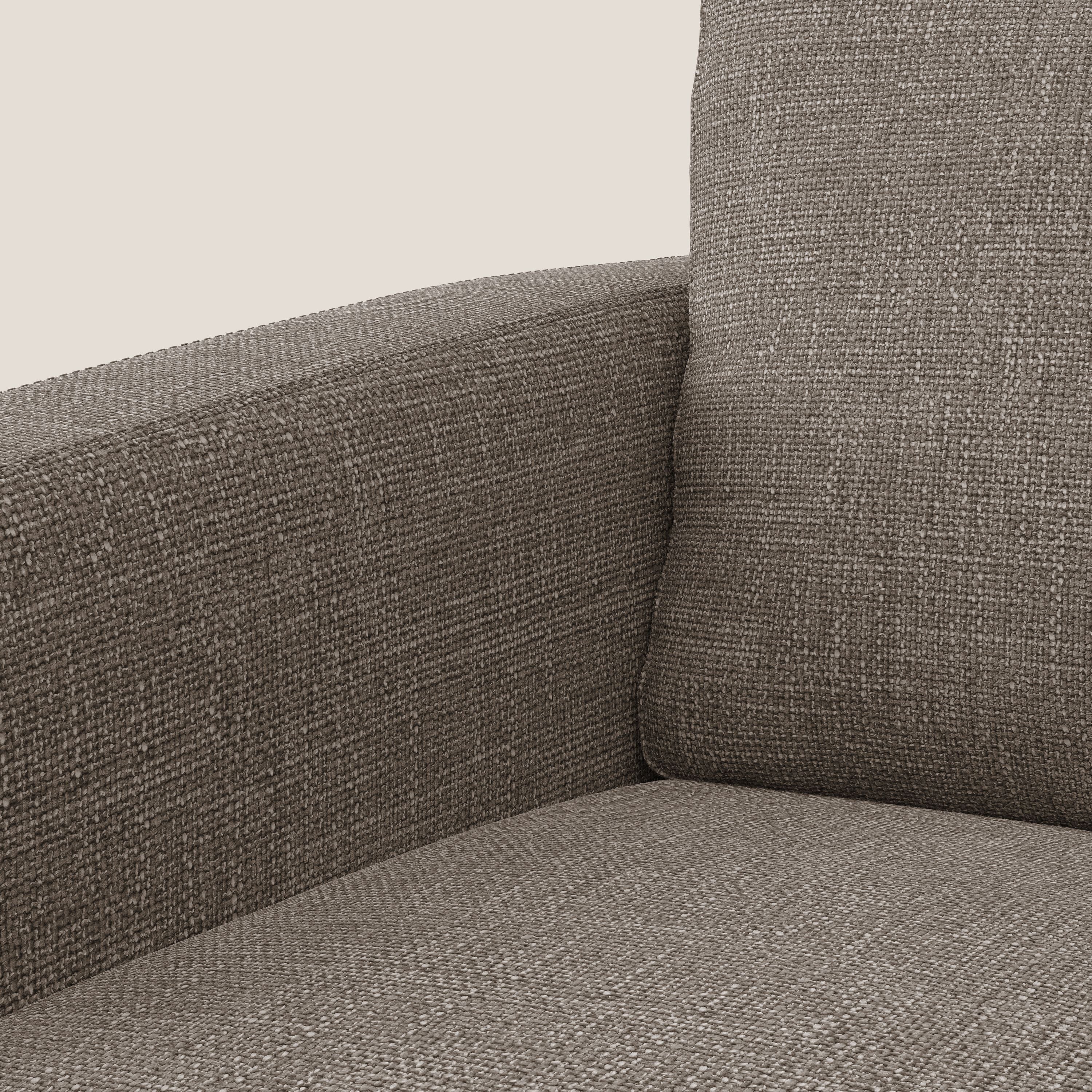 Orione fauteuil en tissu doux imperméable entrelacé T06 marron - Image 7