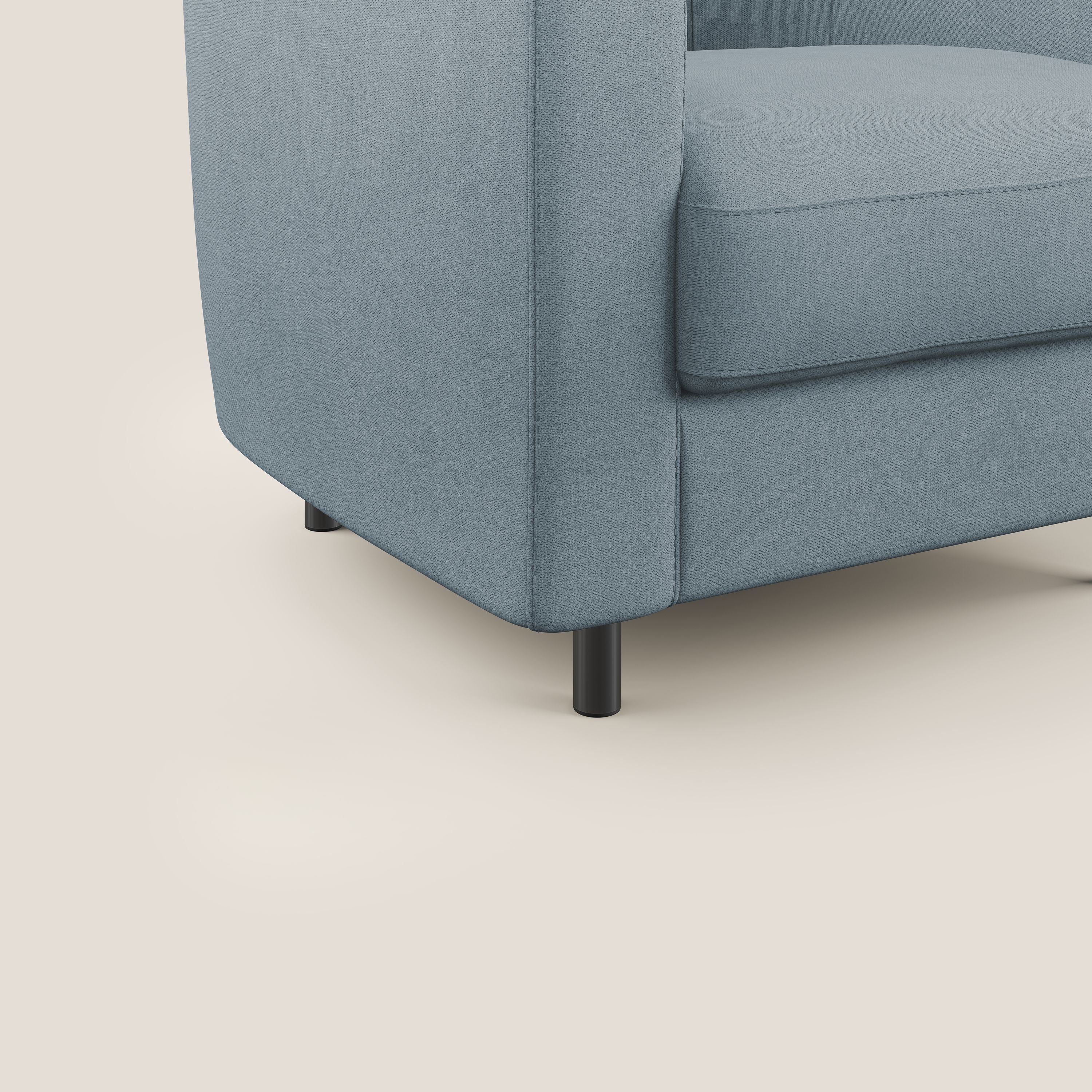 Pandora Fauteuil en tissu doux imperméable T02 sucre glace - Image 5