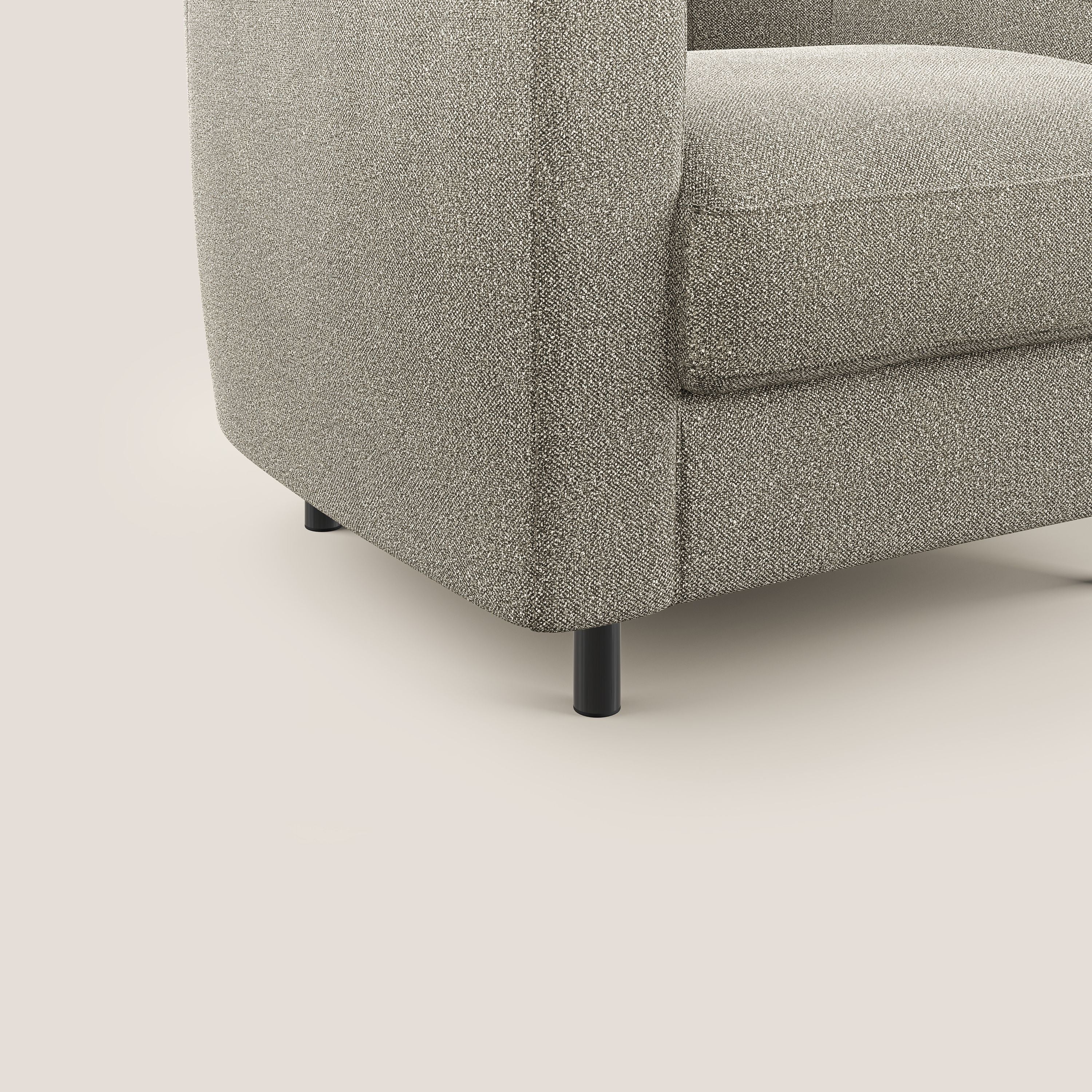Pandora Fauteuil en tissu bouclé doux et imperméable T07 beige - Image 5