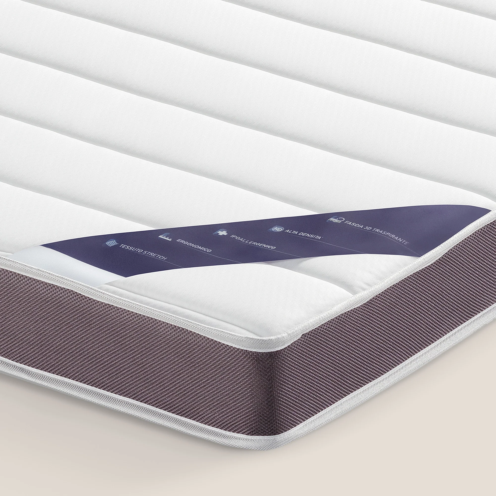 Poltex matelas haute densité de 14 cm pour canapé convertible à rabat - Image 2
