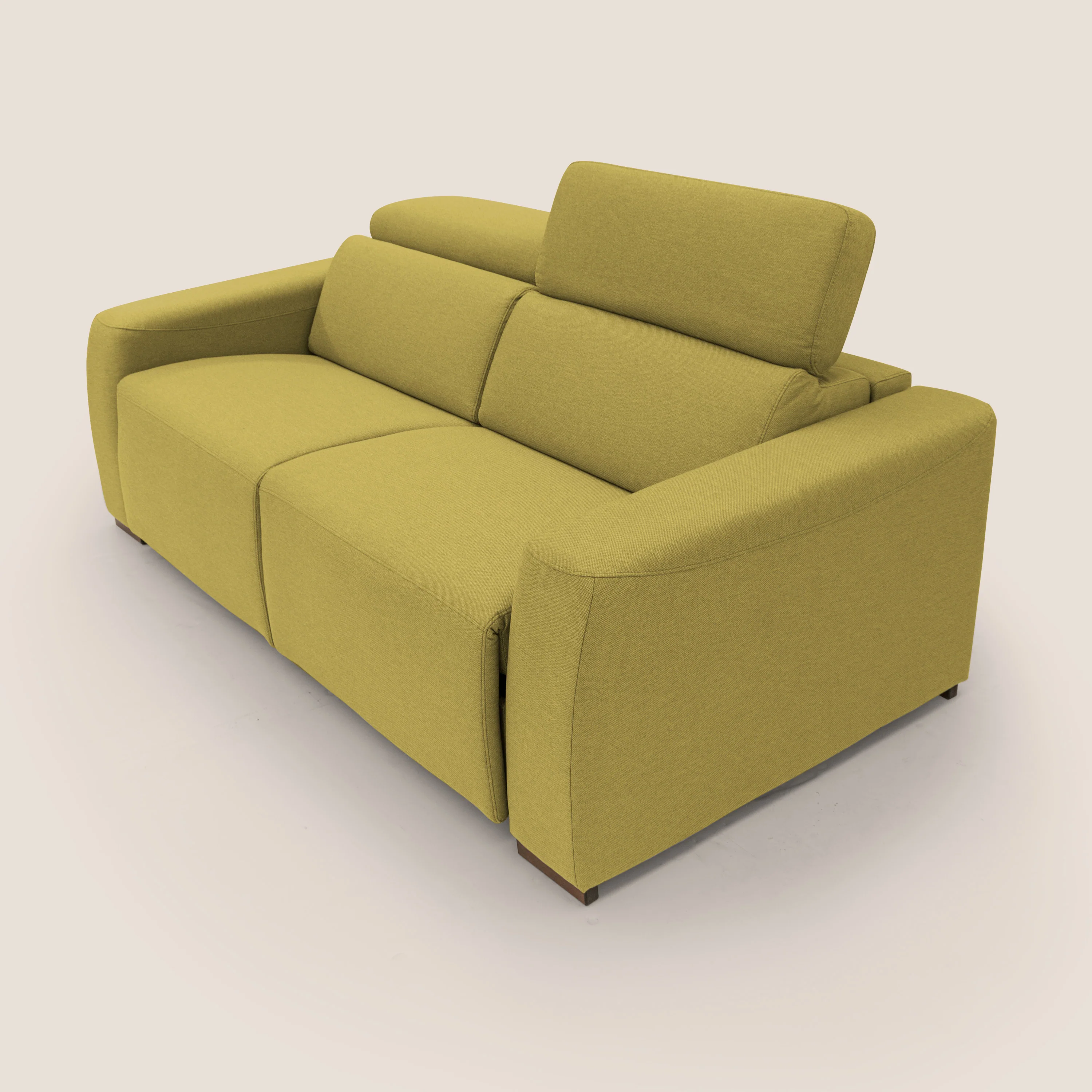 Poseidon canapé lit convertible + RELAX électrique en tissu imperméable détachable T05 jaune - Image 11