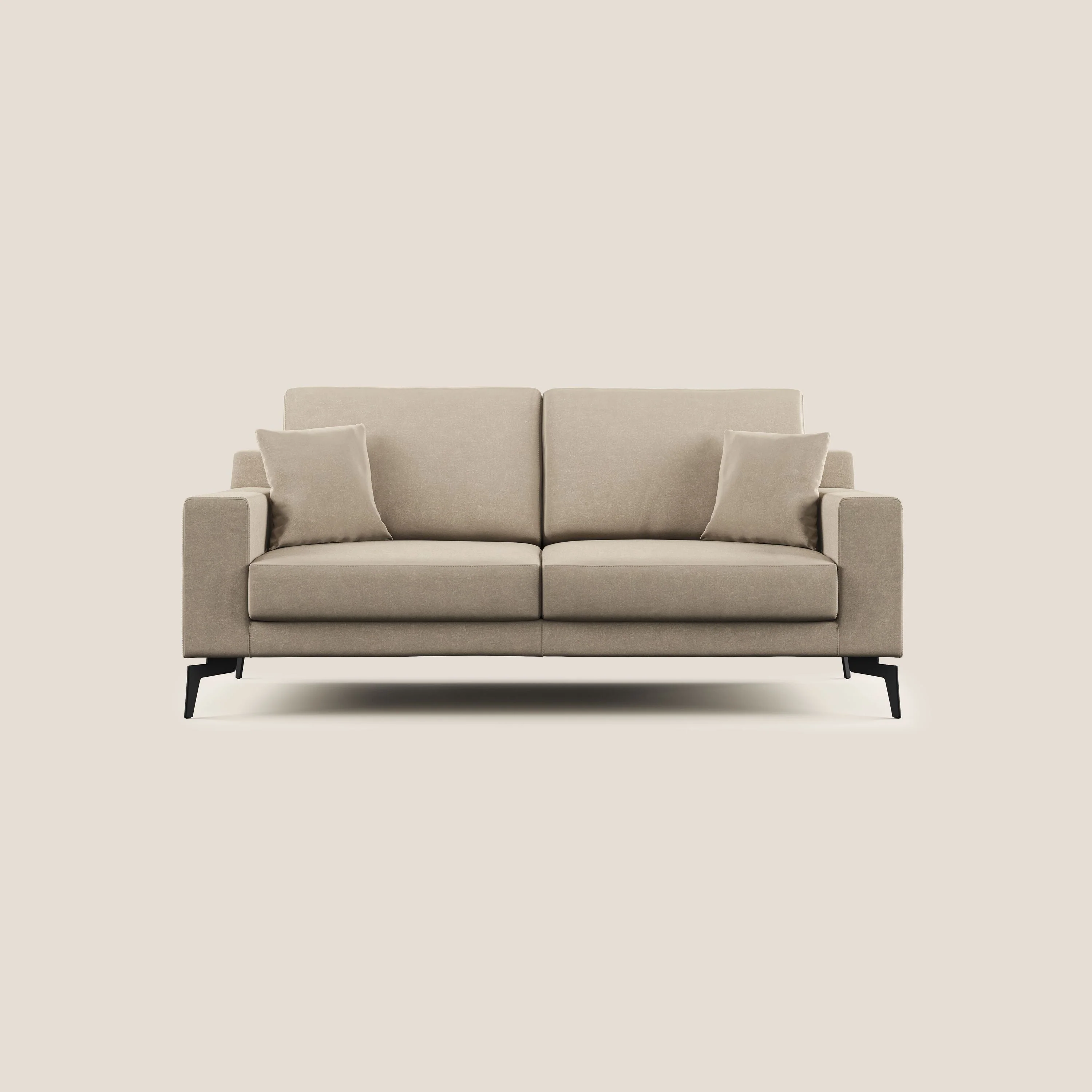 Prestige canapé moderne en microfibre détachable T11 Taupe tortora
