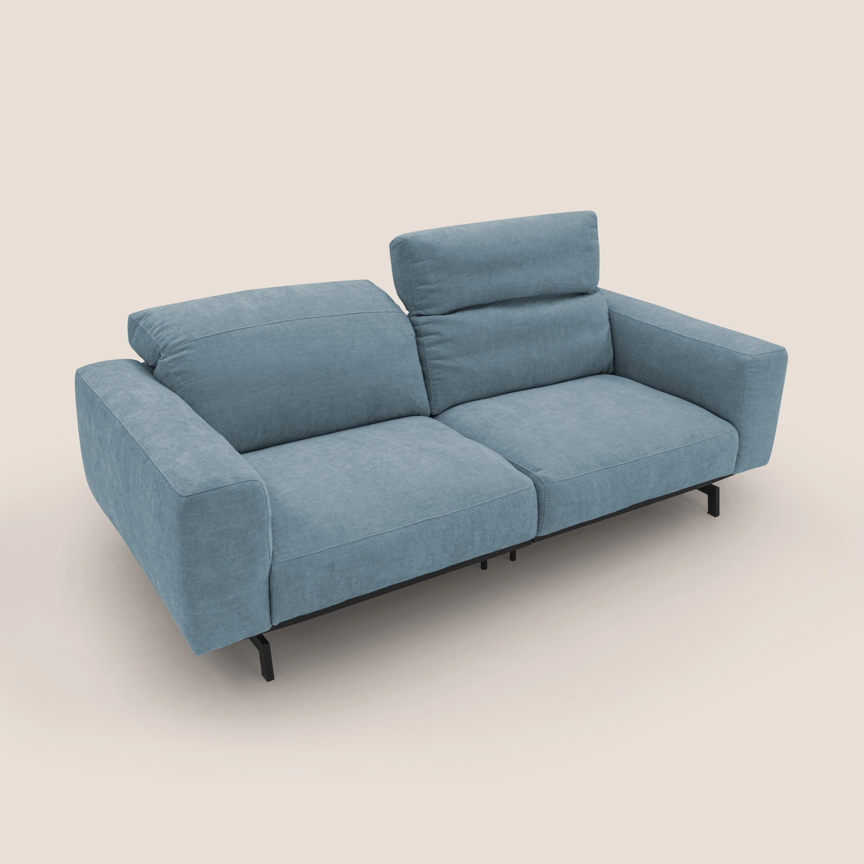 Sakura Canapé modulable en tissu flammé doux et imperméable T14 sucre glace - Image 9
