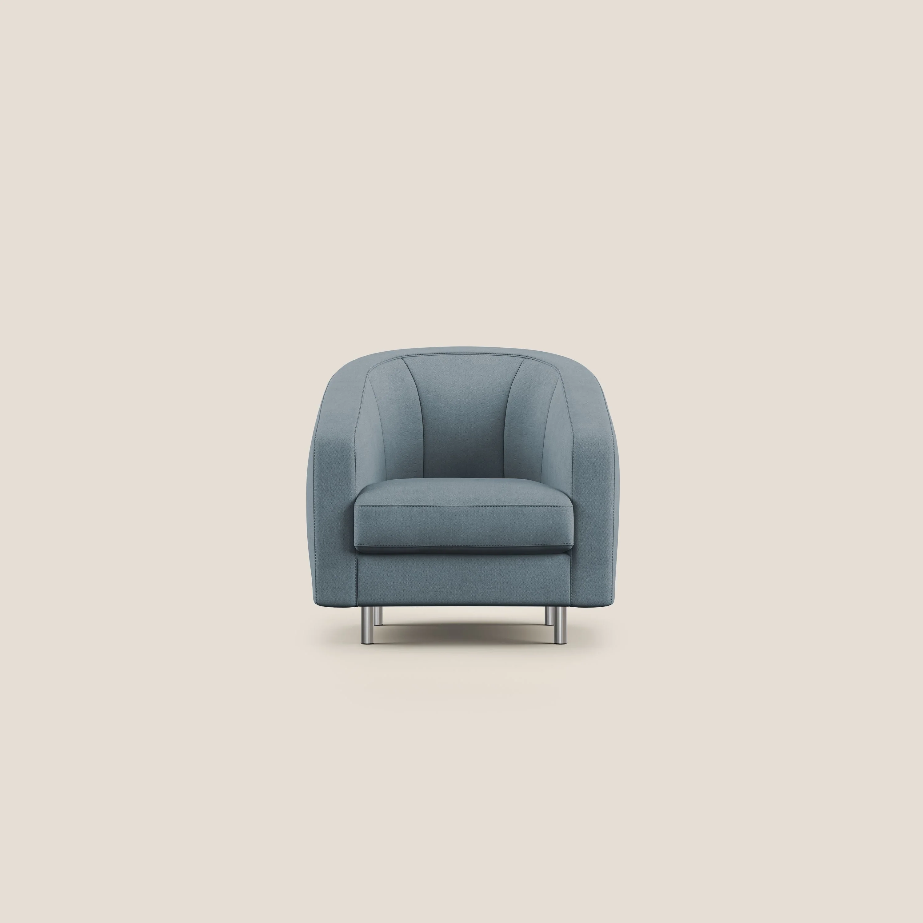 Sally Fauteuil en tissu doux imperméable T02