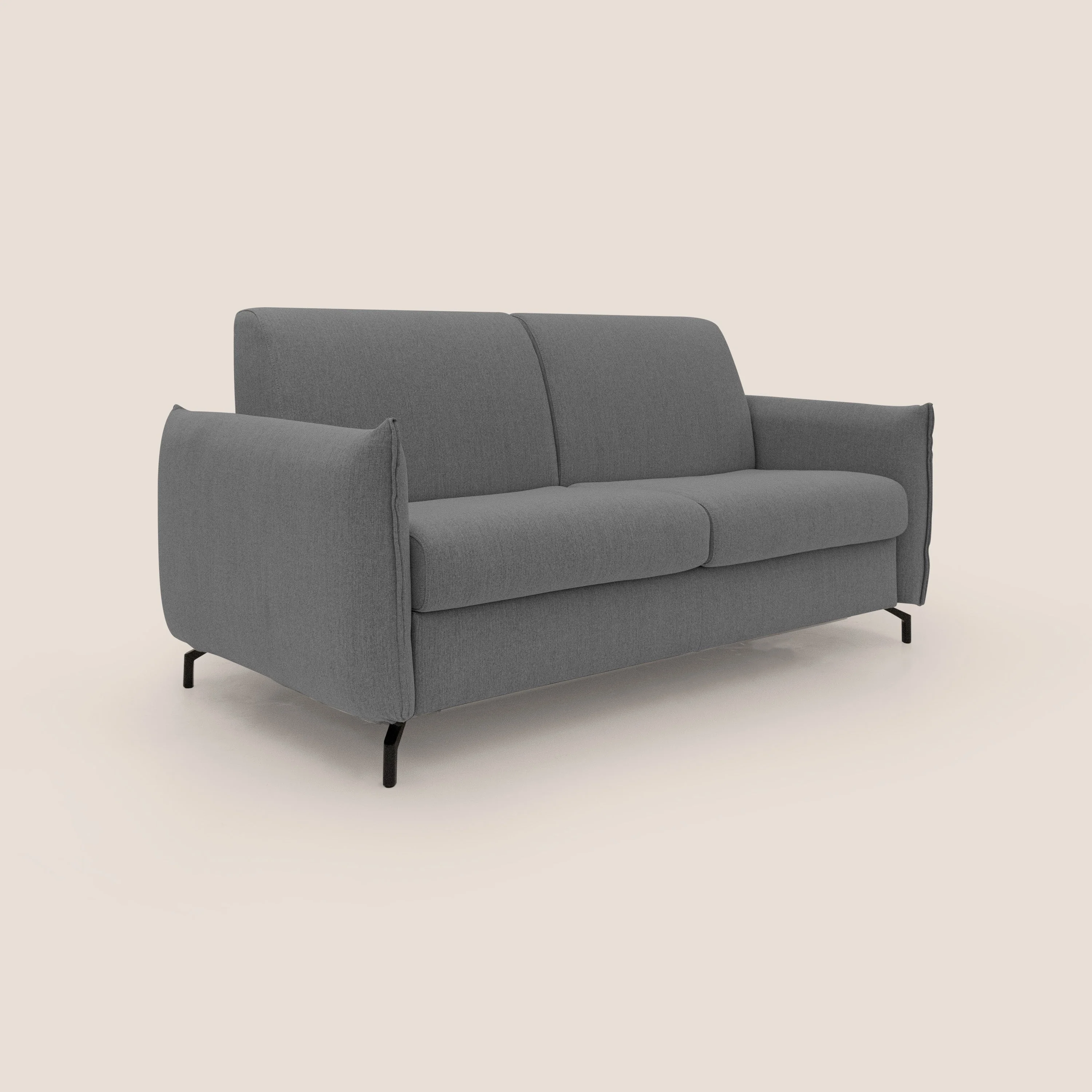 Scarlet canapé convertible en tissu mixte  coton imperméable T19 anthracite - Image 3