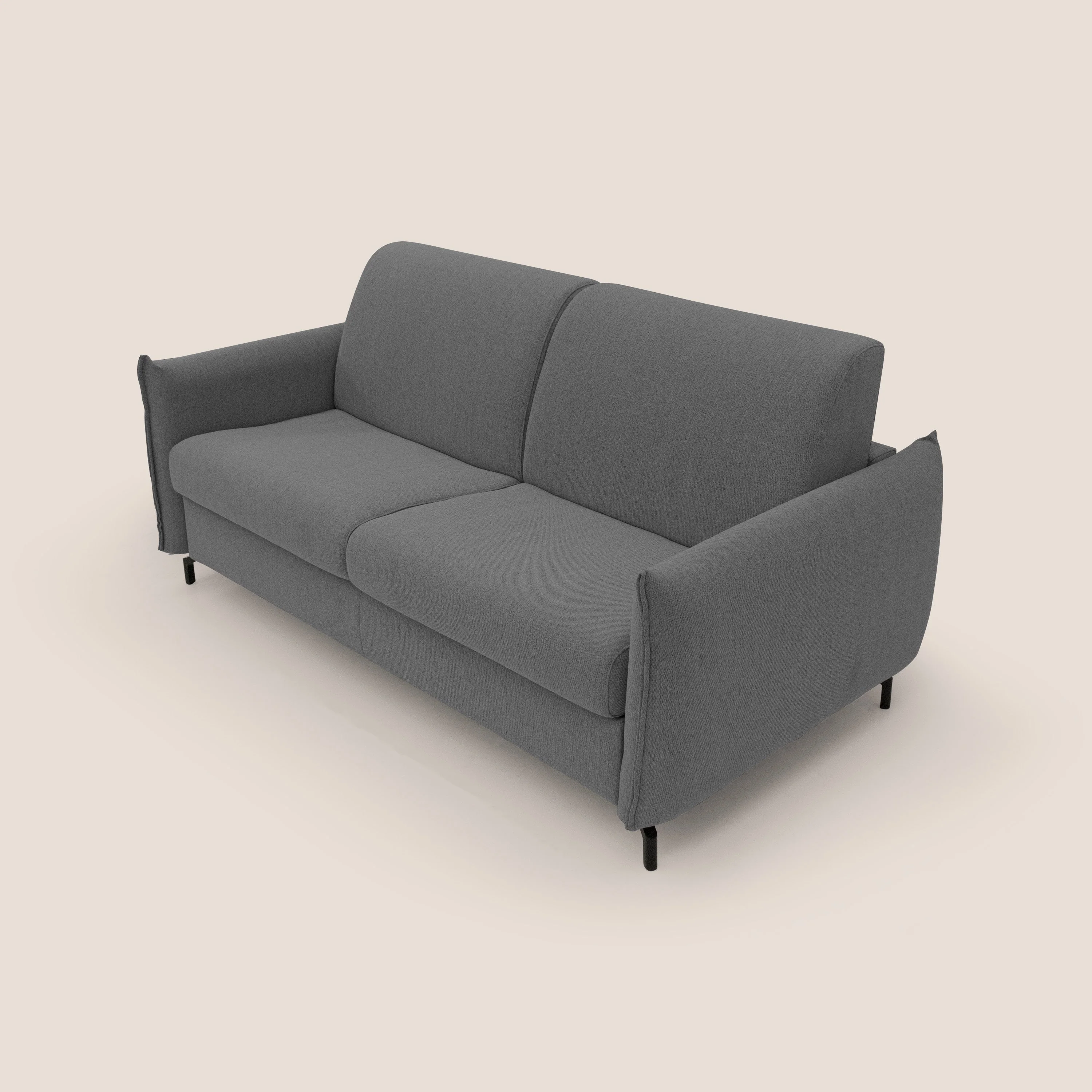 Scarlet canapé convertible en tissu mixte  coton imperméable T19 anthracite - Image 5
