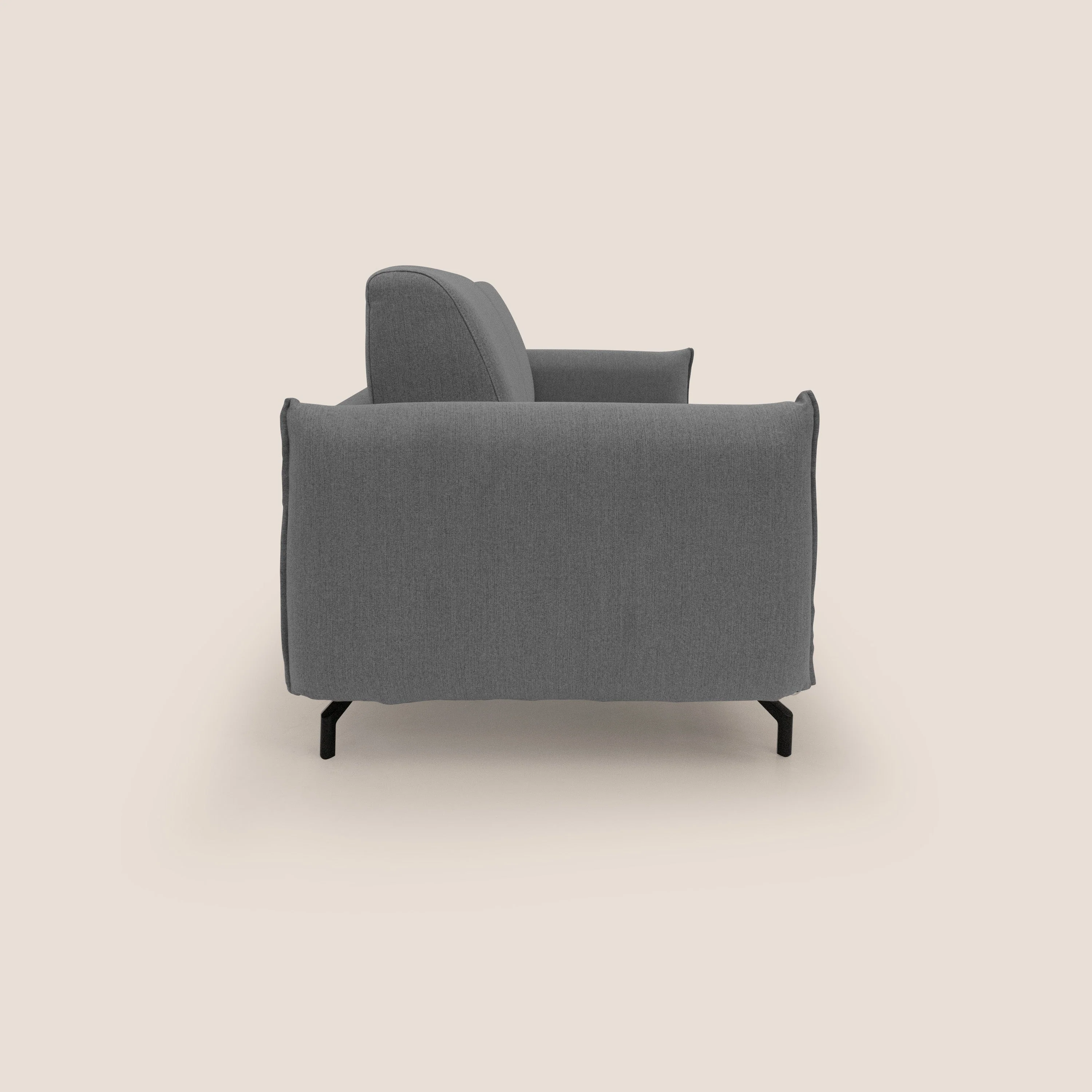 Scarlet canapé convertible en tissu mixte  coton imperméable T19 anthracite - Image 7