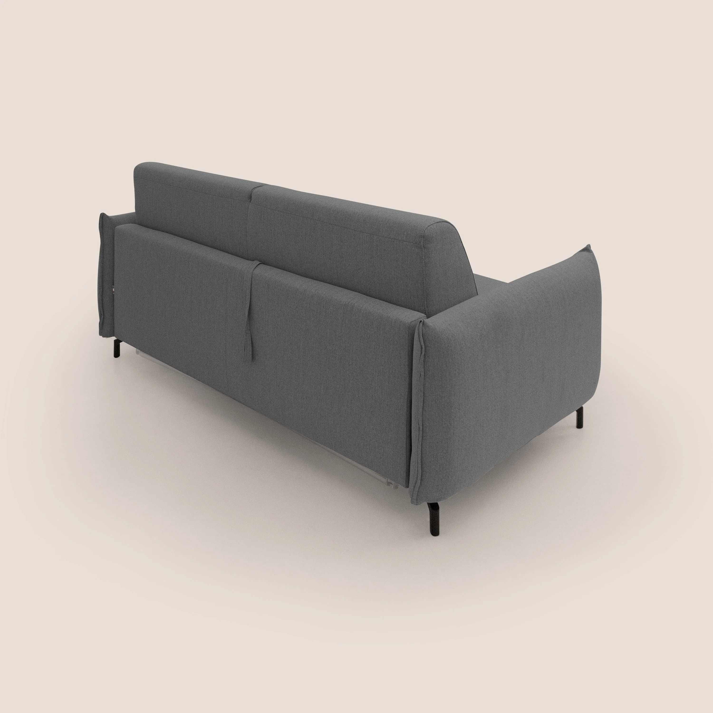 Scarlet canapé convertible en tissu mixte  coton imperméable T19 anthracite - Image 8