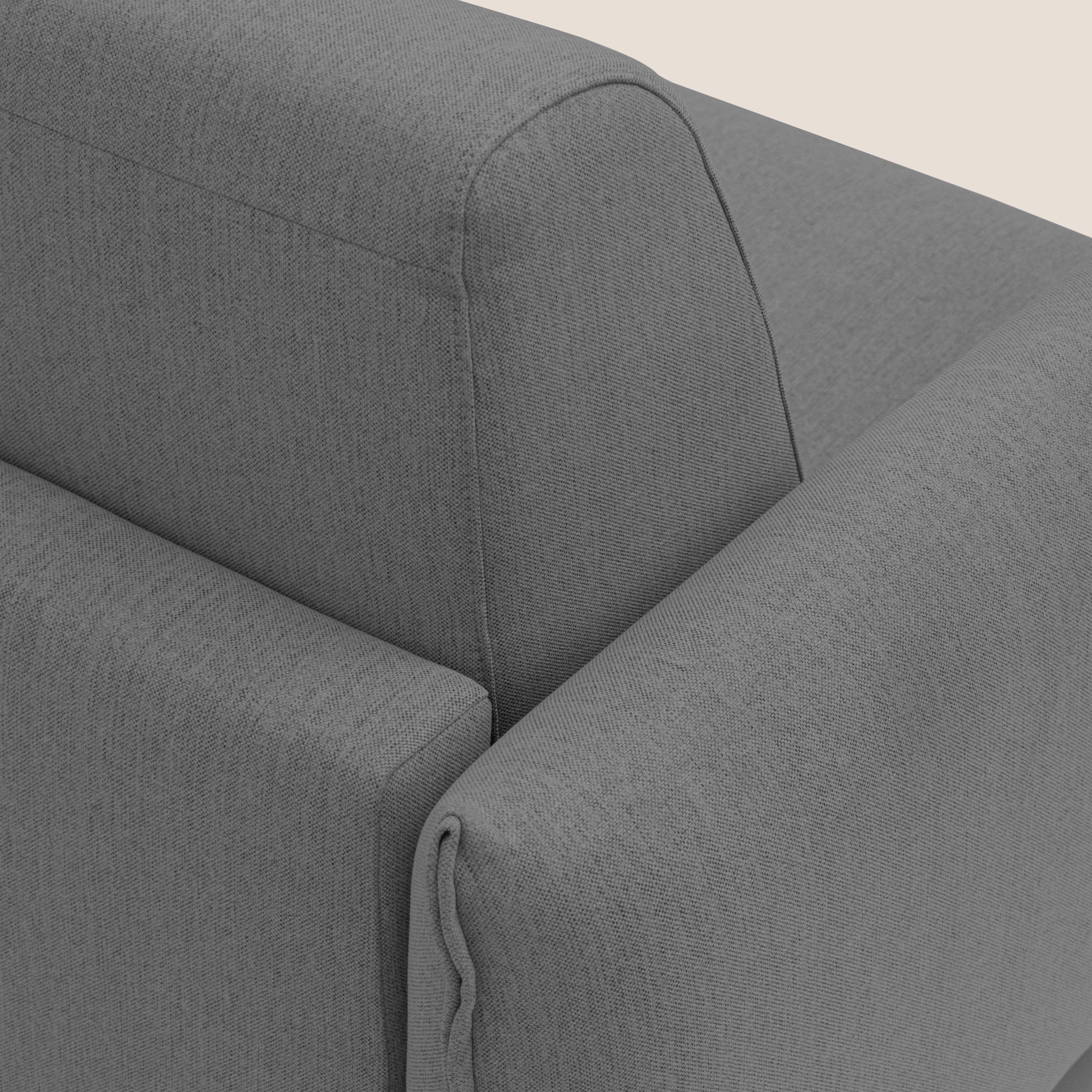 Scarlet canapé convertible en tissu mixte  coton imperméable T19 anthracite - Image 9
