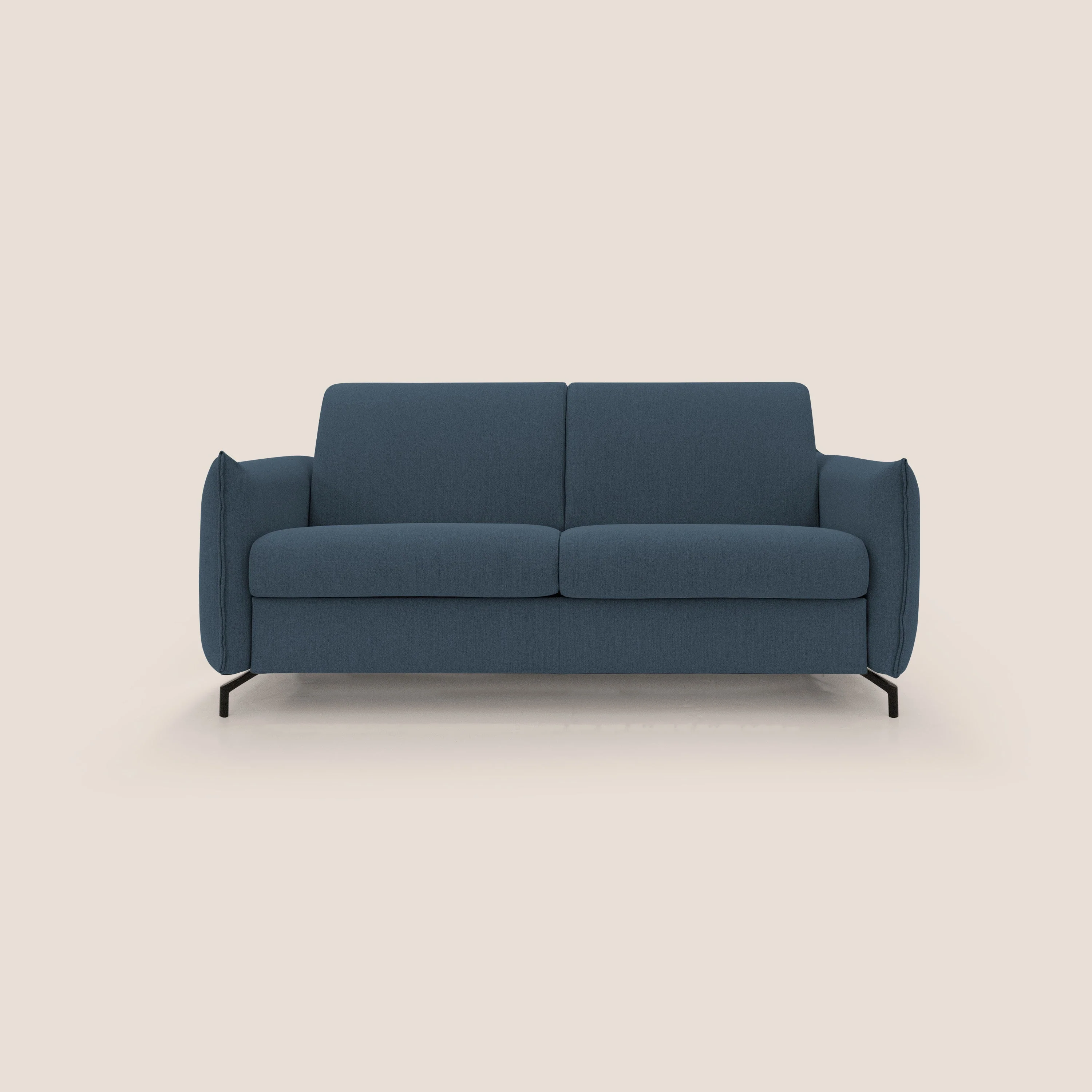 Scarlet canapé convertible en tissu mixte  coton imperméable T19 bleu