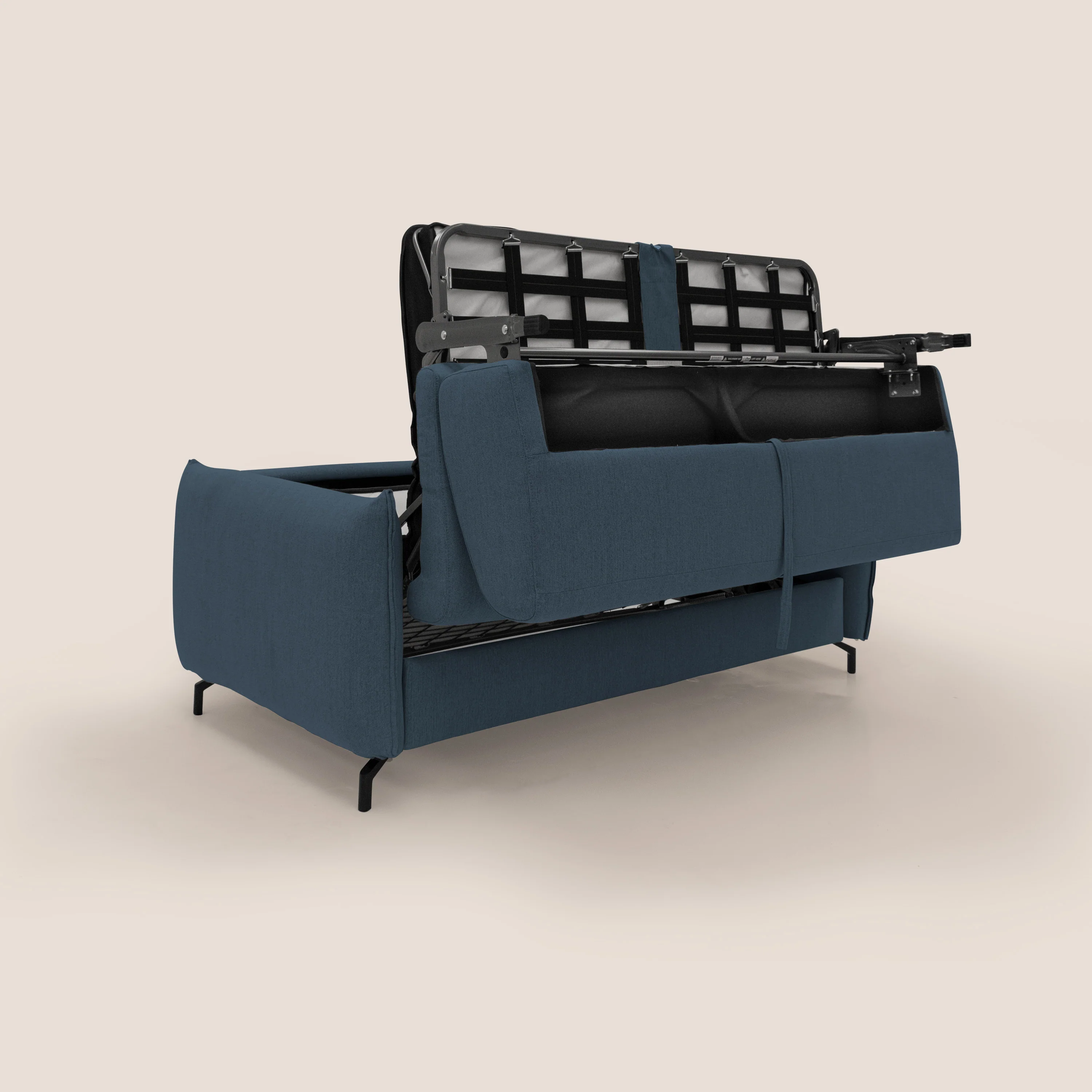 Scarlet canapé convertible en tissu mixte  coton imperméable T19 bleu - Image 11