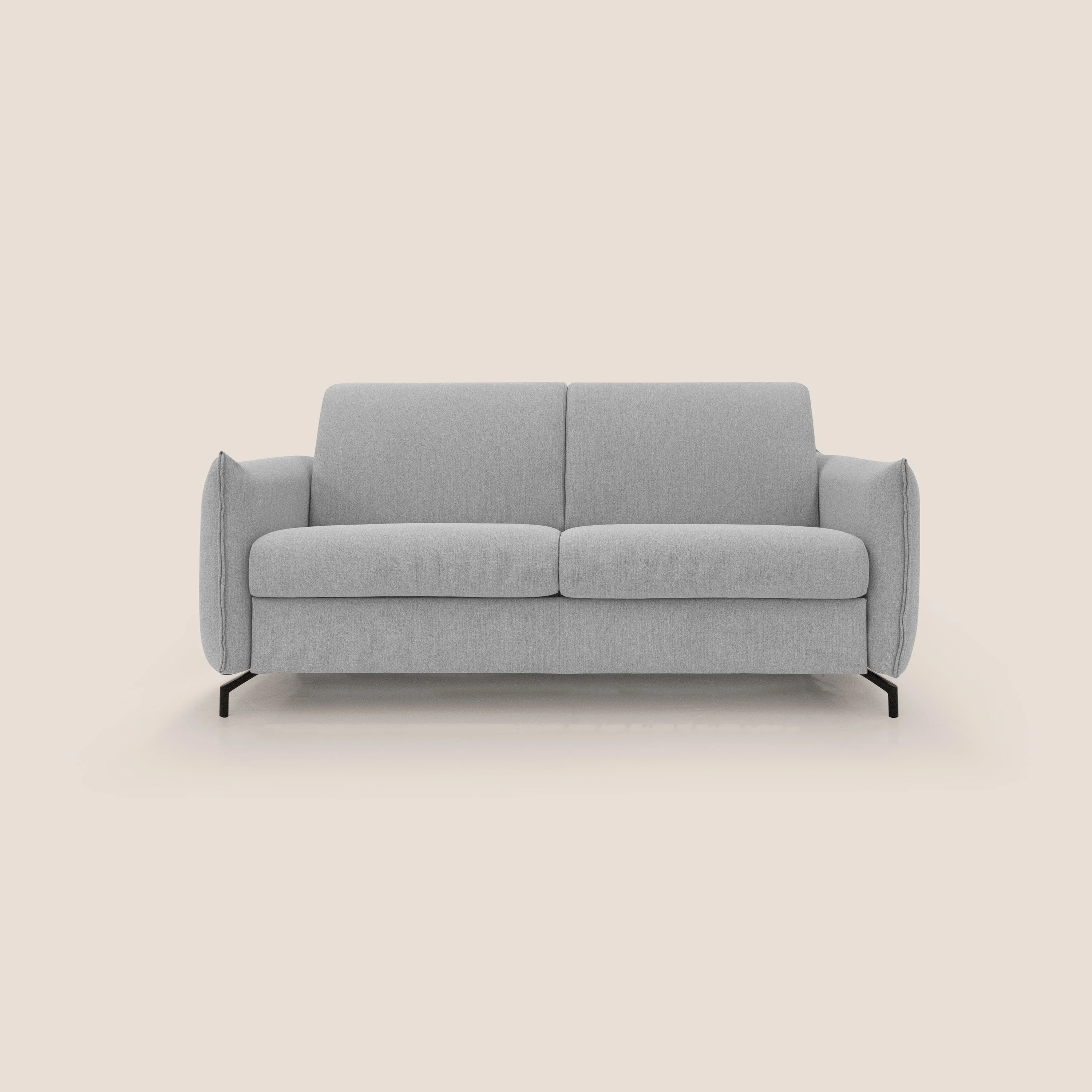 Scarlet canapé convertible en tissu mixte  coton imperméable T19 gris