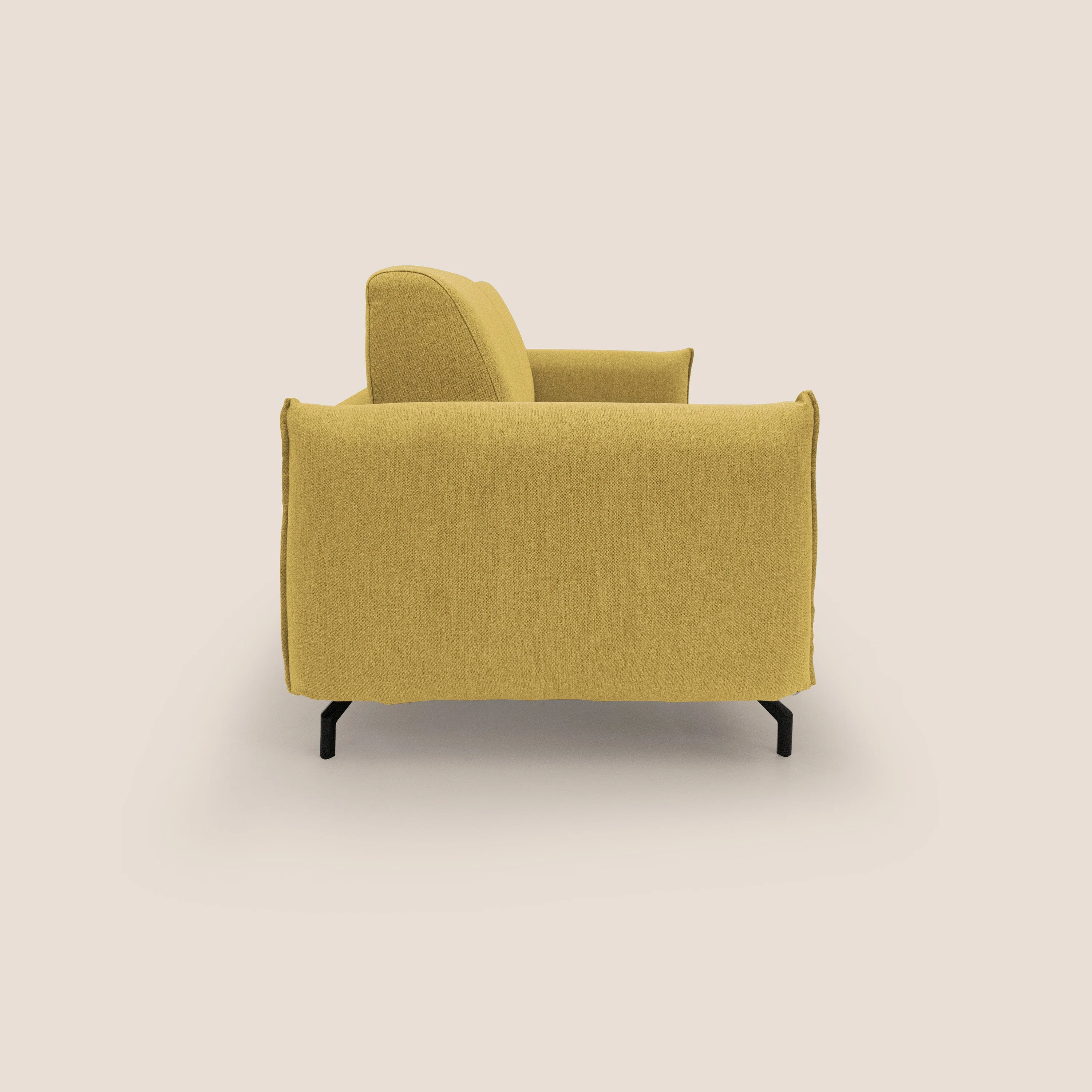 Scarlet canapé convertible en tissu mixte  coton imperméable T19 jaune - Image 7