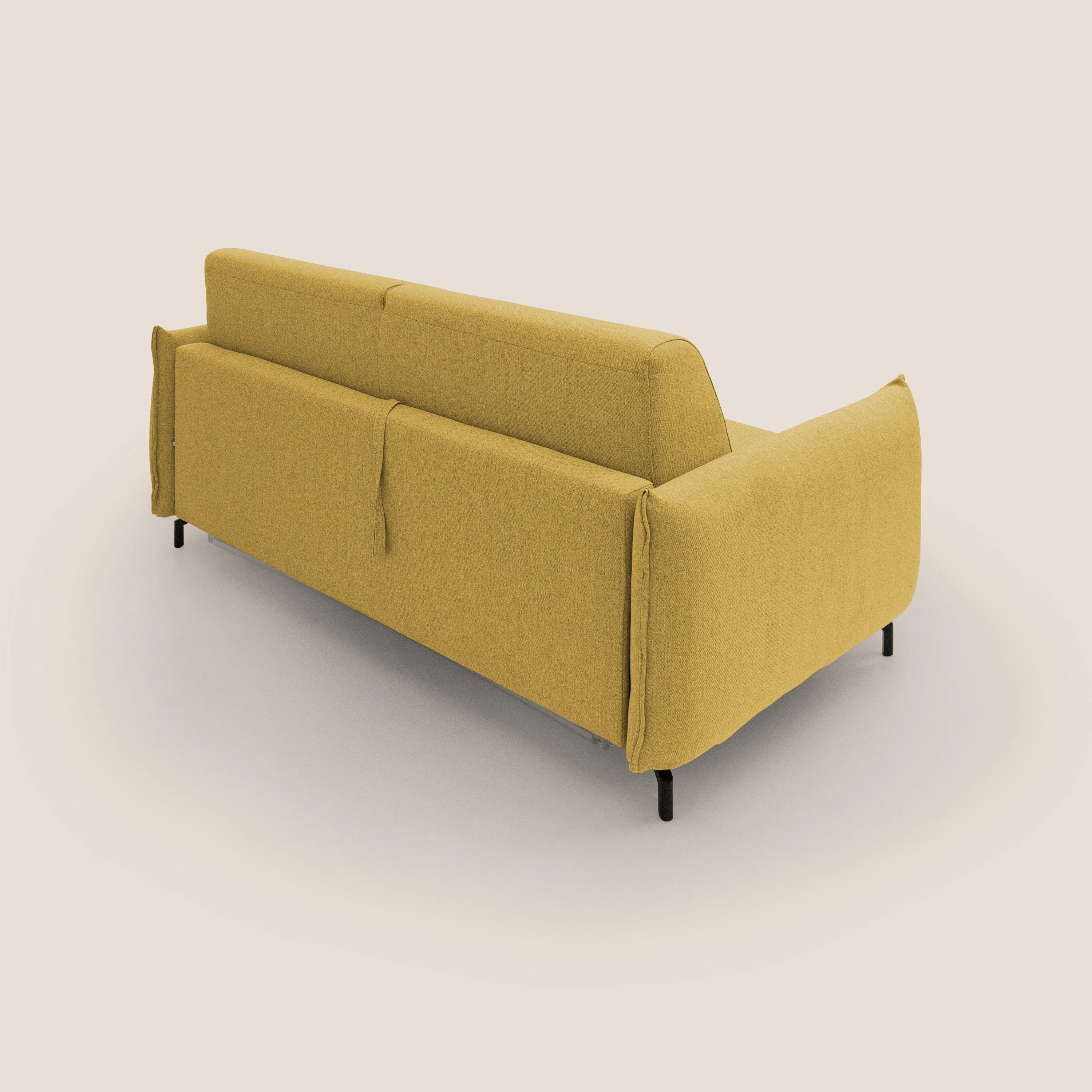 Scarlet canapé convertible en tissu mixte  coton imperméable T19 jaune - Image 8