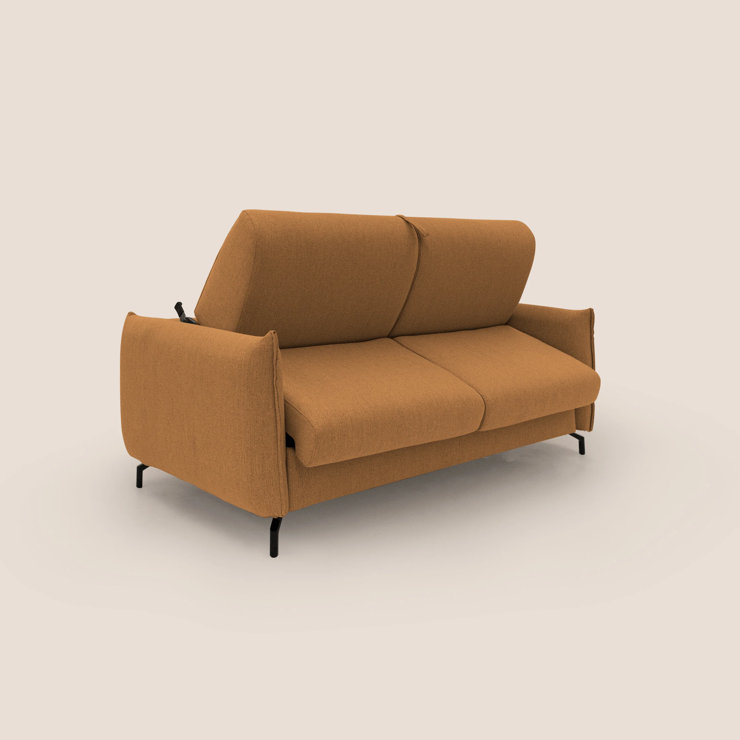 Scarlet canapé convertible en tissu mixte  coton imperméable T19 orange - Image 11