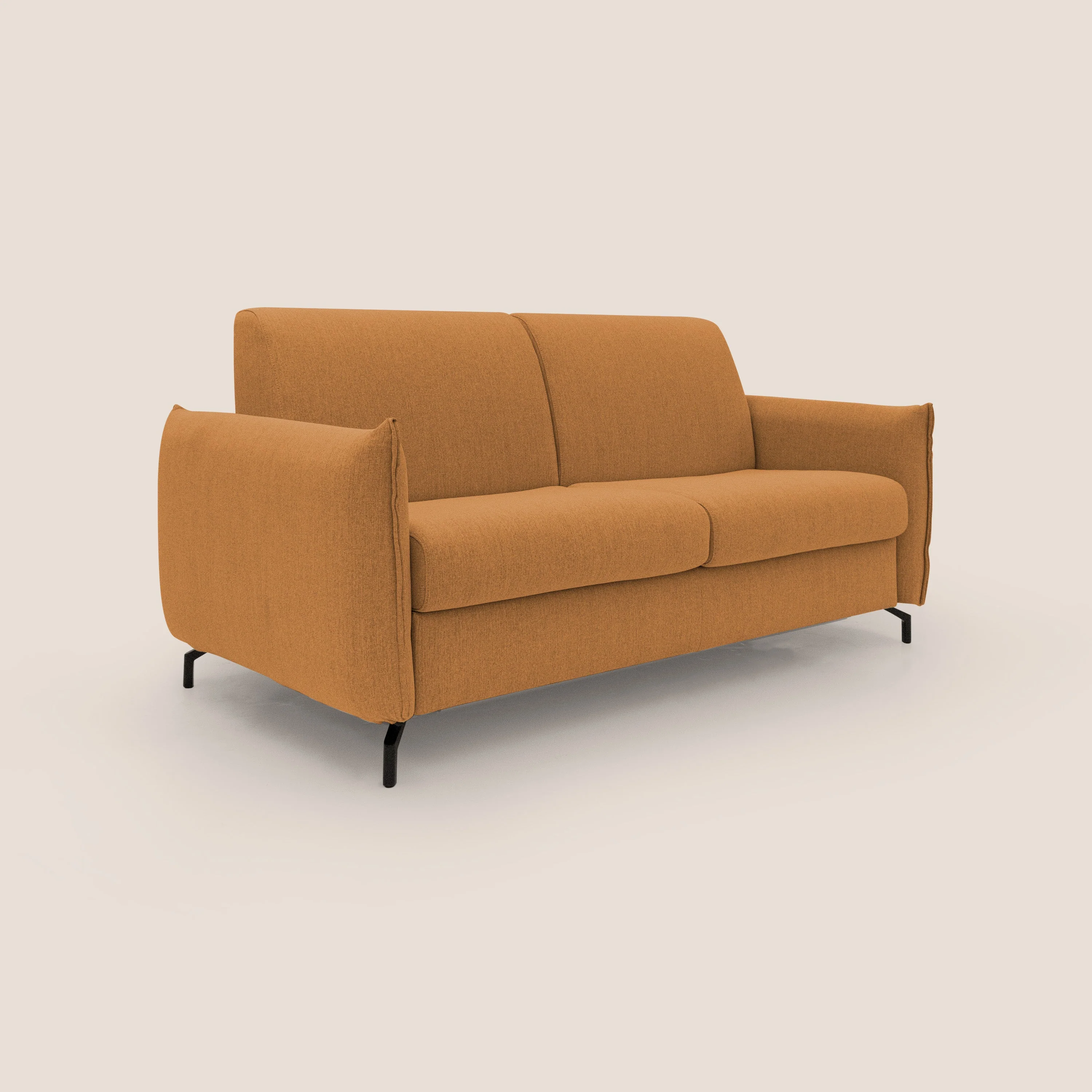 Scarlet canapé convertible en tissu mixte  coton imperméable T19 orange - Image 3