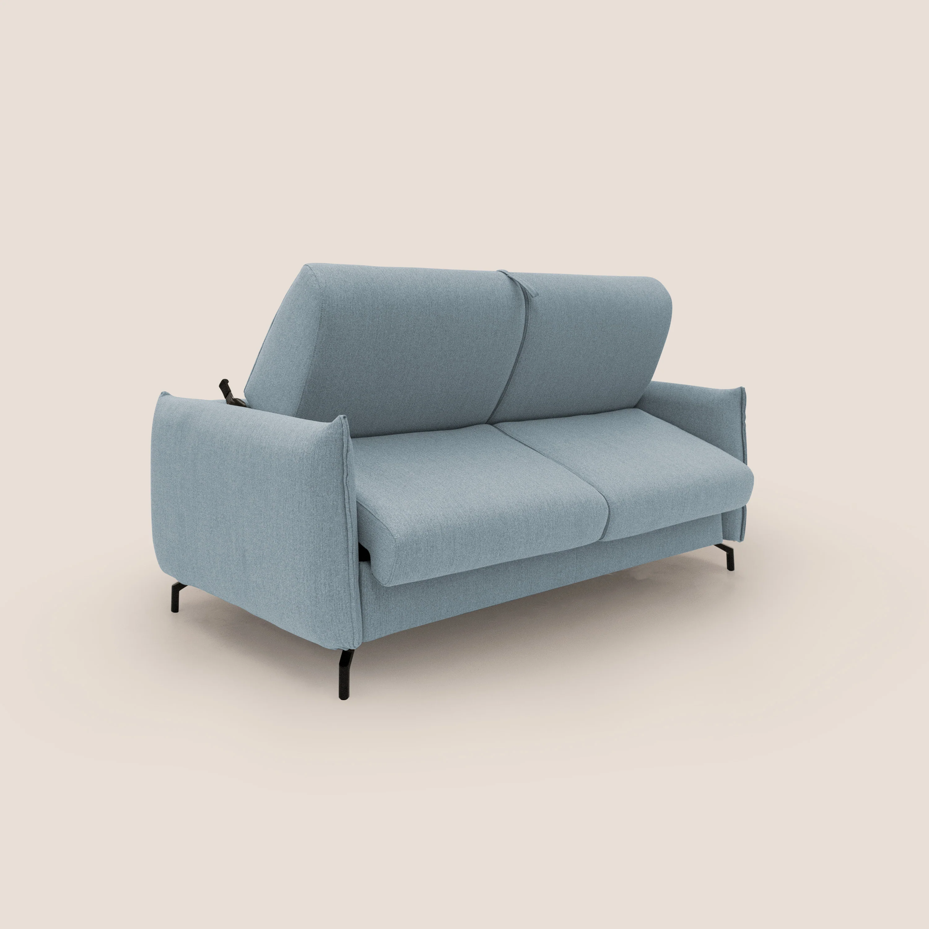 Scarlet canapé convertible en tissu mixte  coton imperméable T19 sucre glace - Image 10