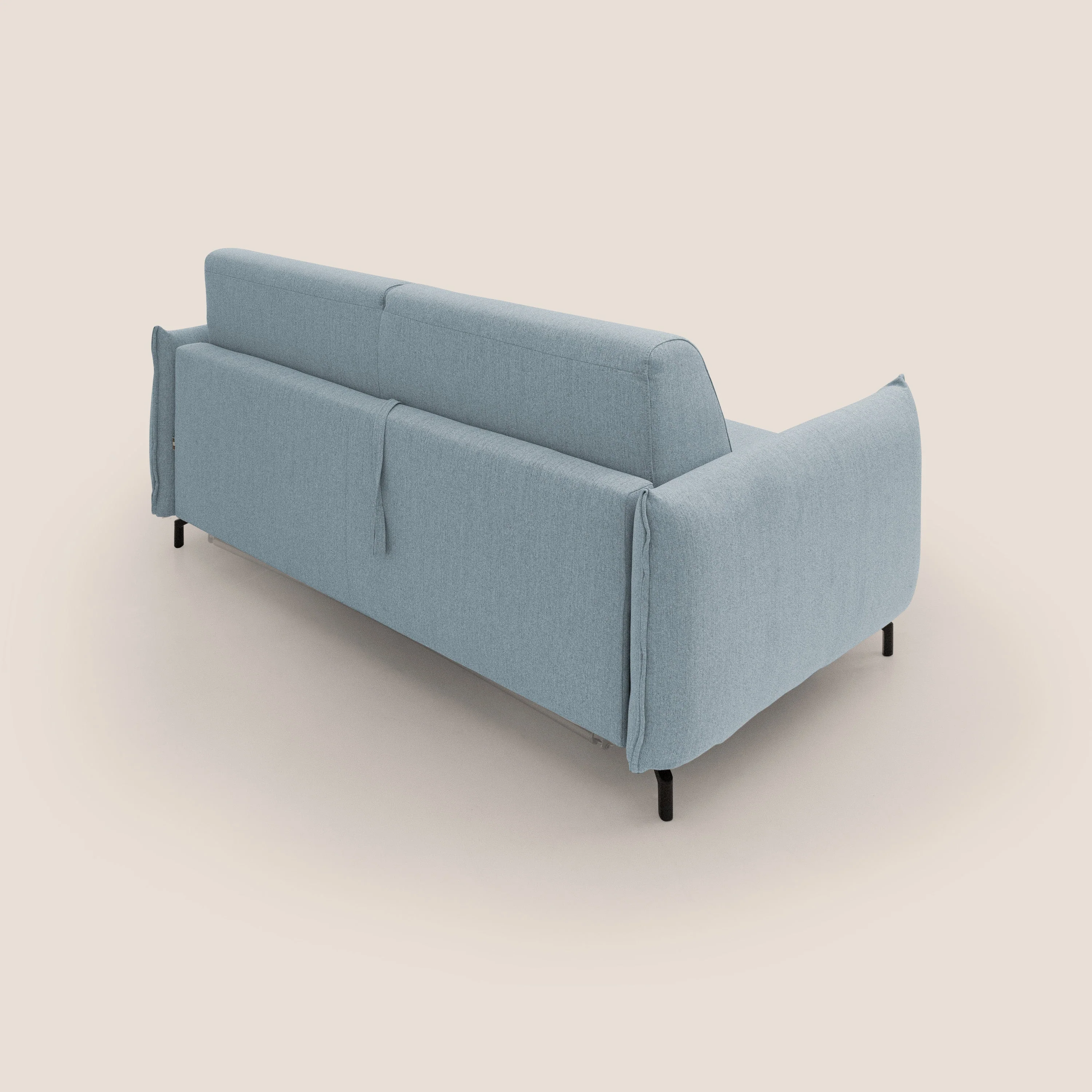 Scarlet canapé convertible en tissu mixte  coton imperméable T19 sucre glace - Image 8