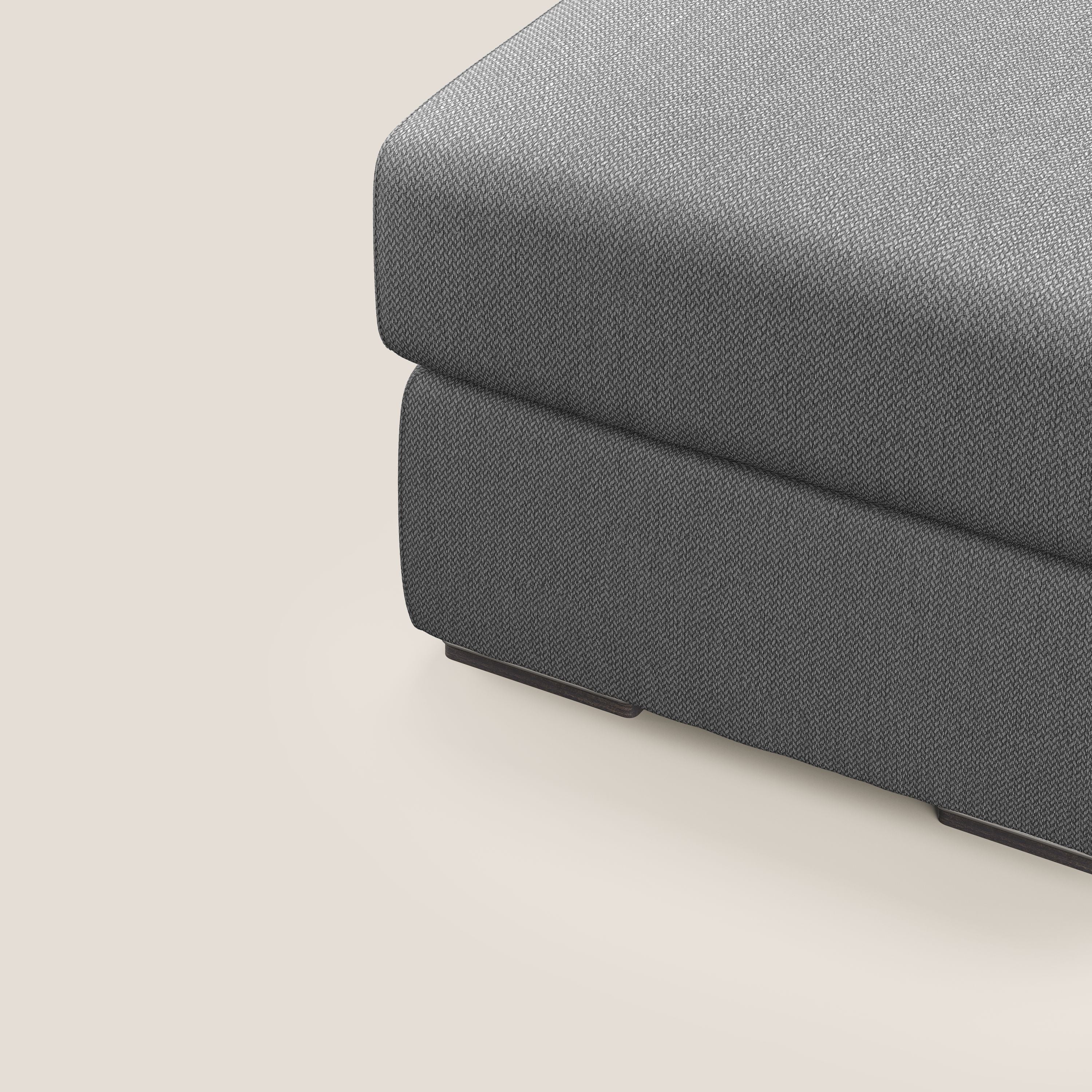 Sun pouf coffre en tissu détachable T05 anthracite - Image 5