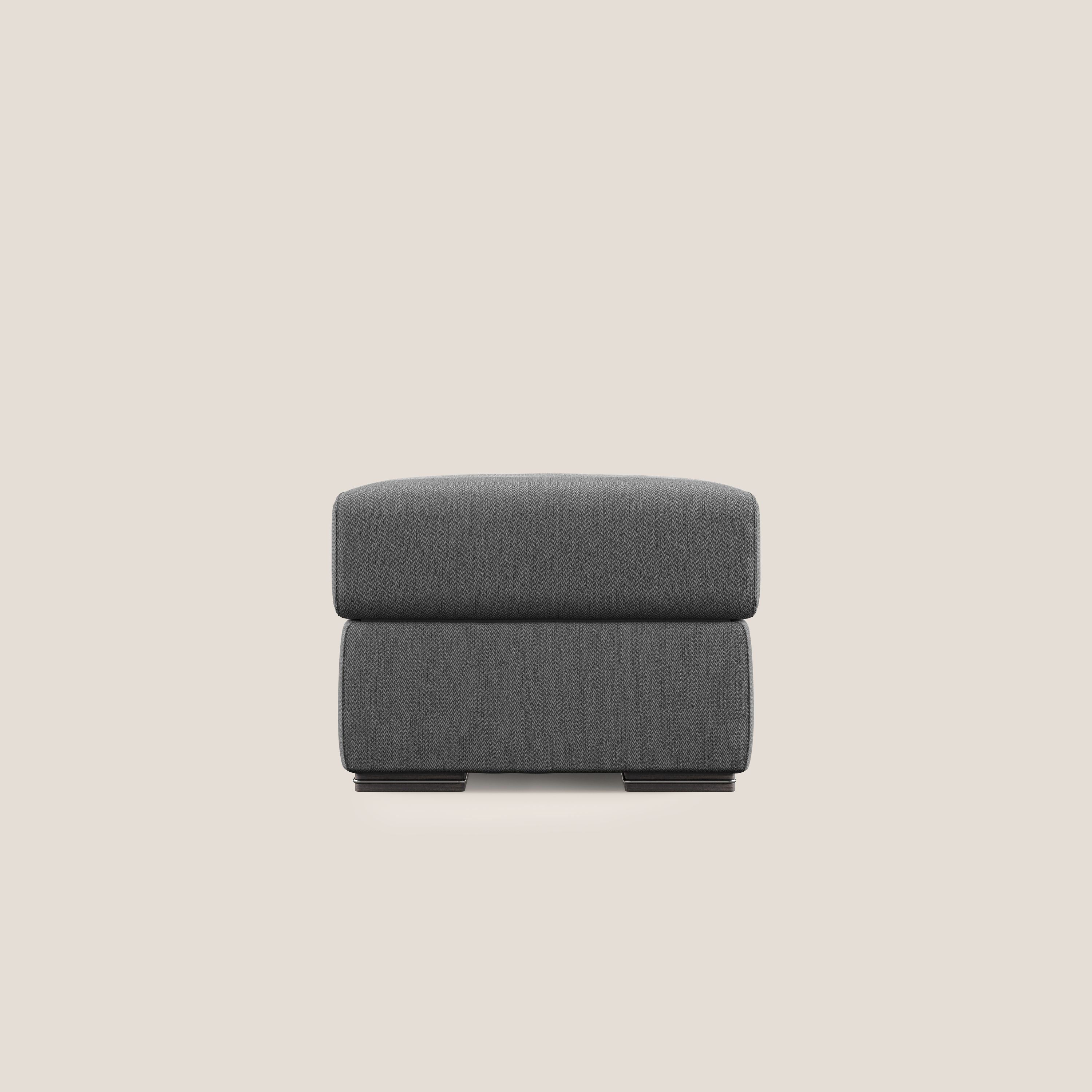 Sun pouf coffre en tissu détachable T05 anthracite - Image 7