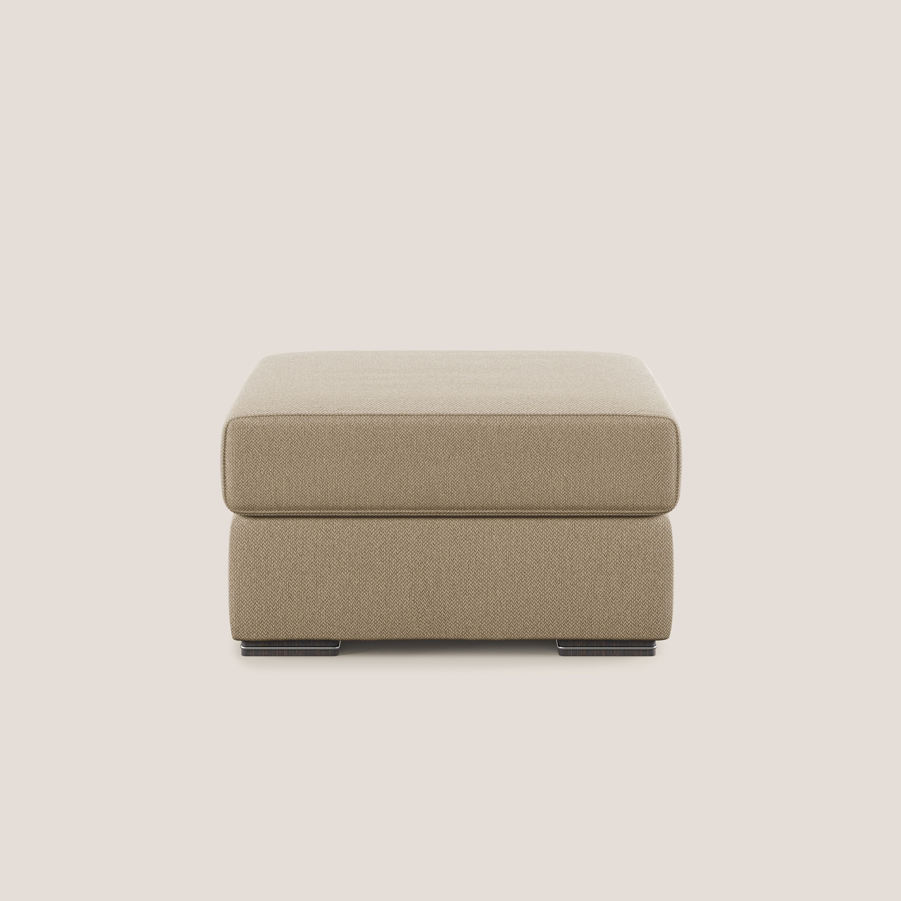 Sun pouf coffre en tissu détachable T05 beige