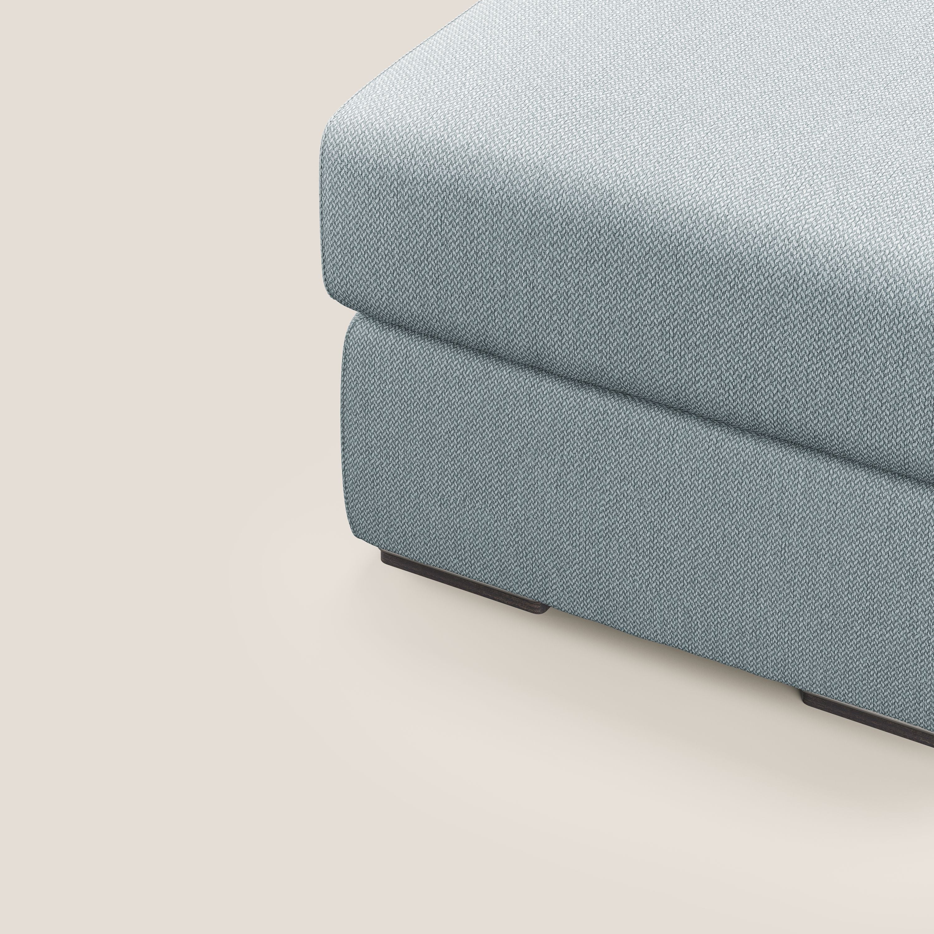 Sun pouf coffre en tissu détachable T05 bleu pastel - Image 5
