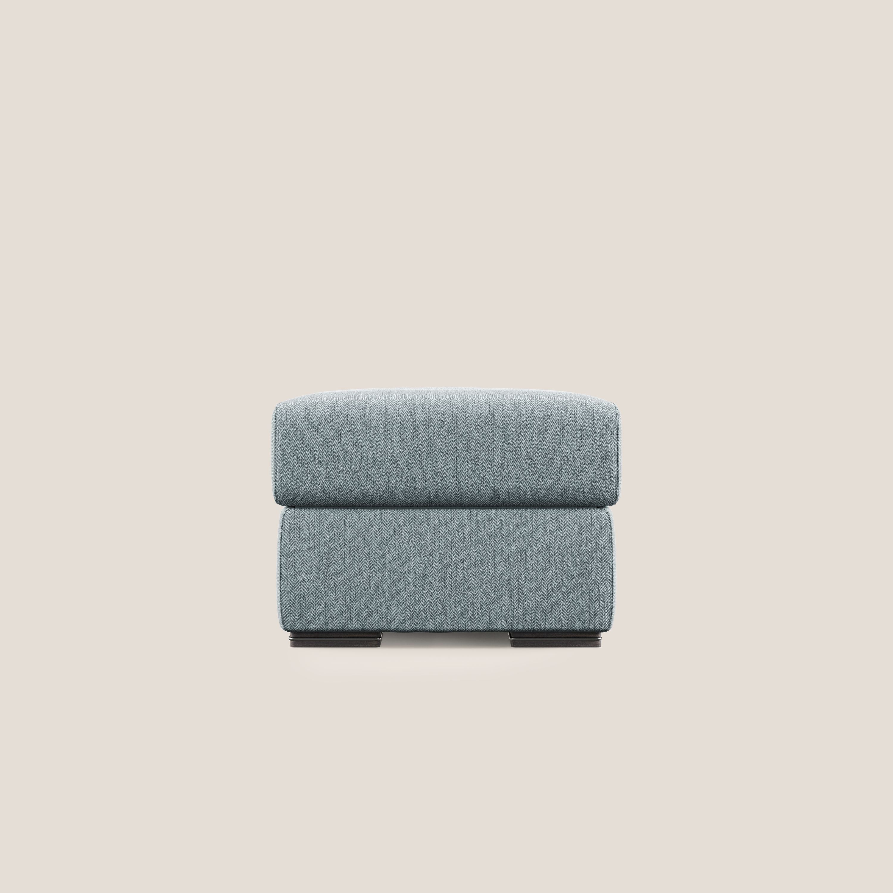 Sun pouf coffre en tissu détachable T05 bleu pastel - Image 7