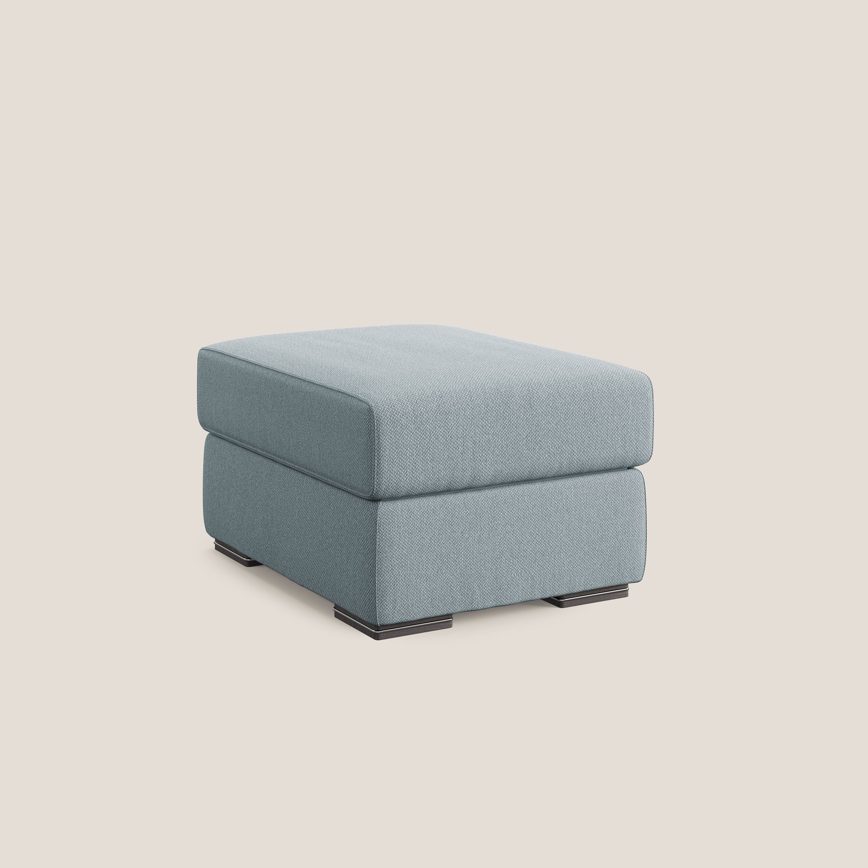 Sun pouf coffre en tissu détachable T05 bleu pastel - Image 8
