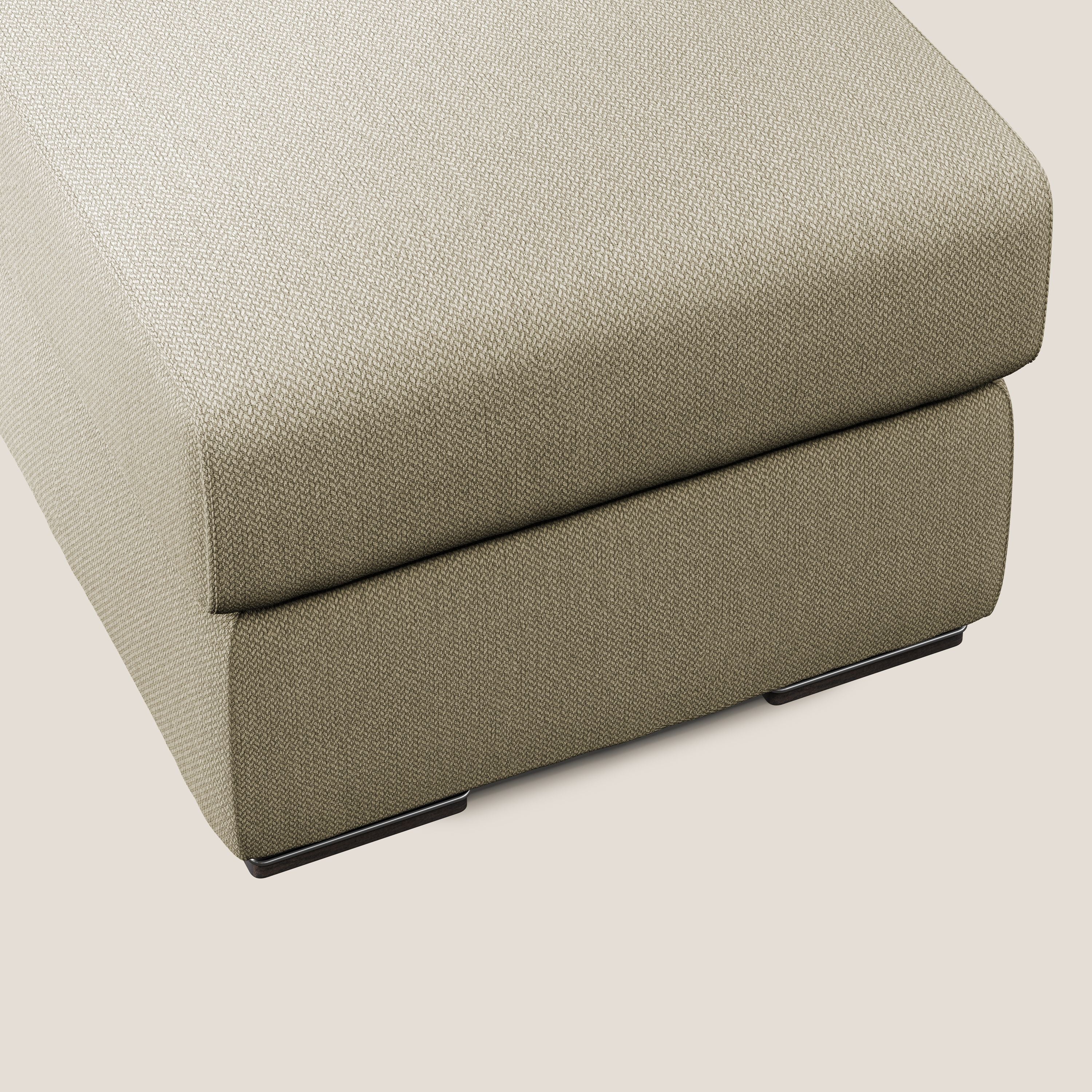 Sun pouf coffre en tissu détachable T05 camel - Image 4