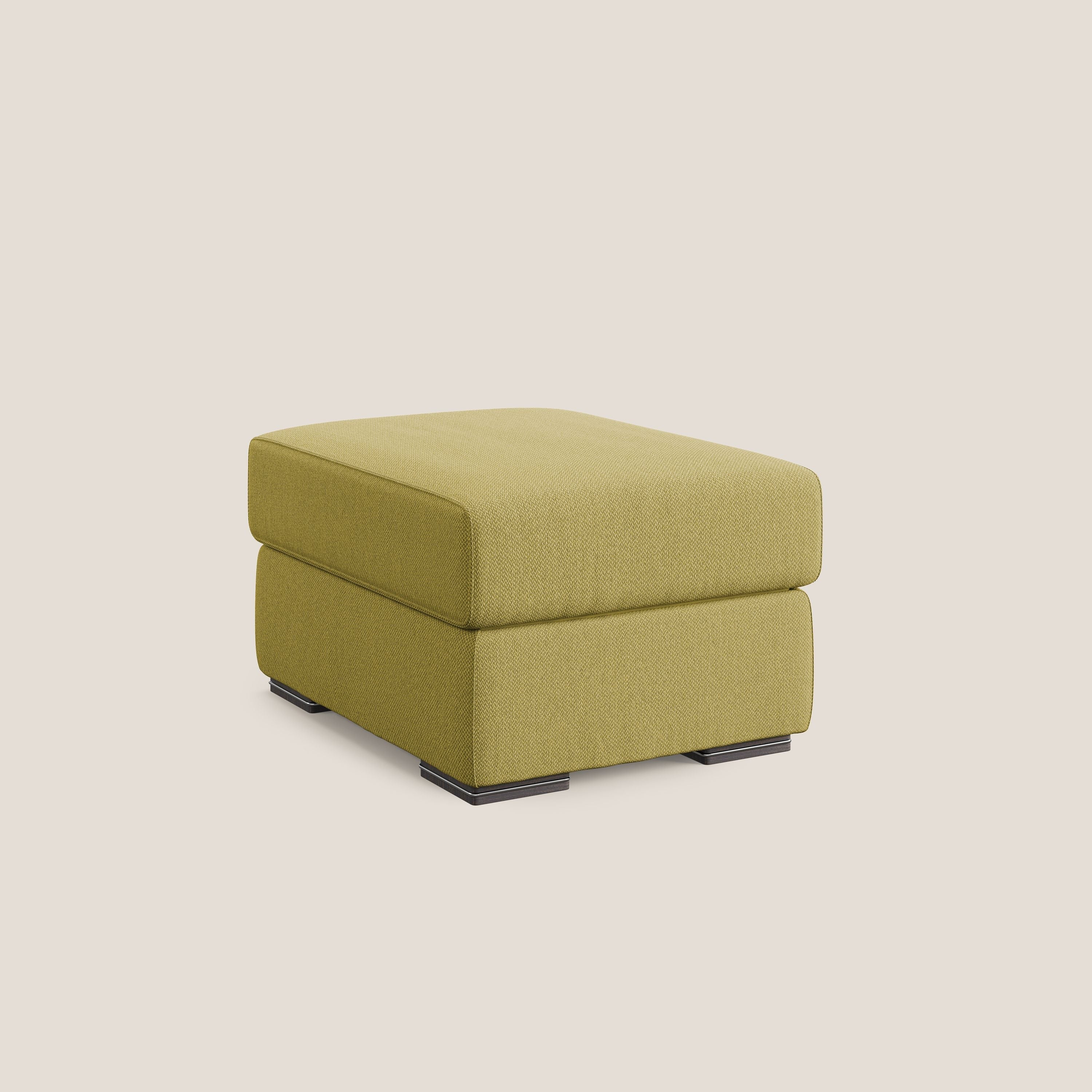 Sun pouf coffre en tissu détachable T05 jaune - Image 8